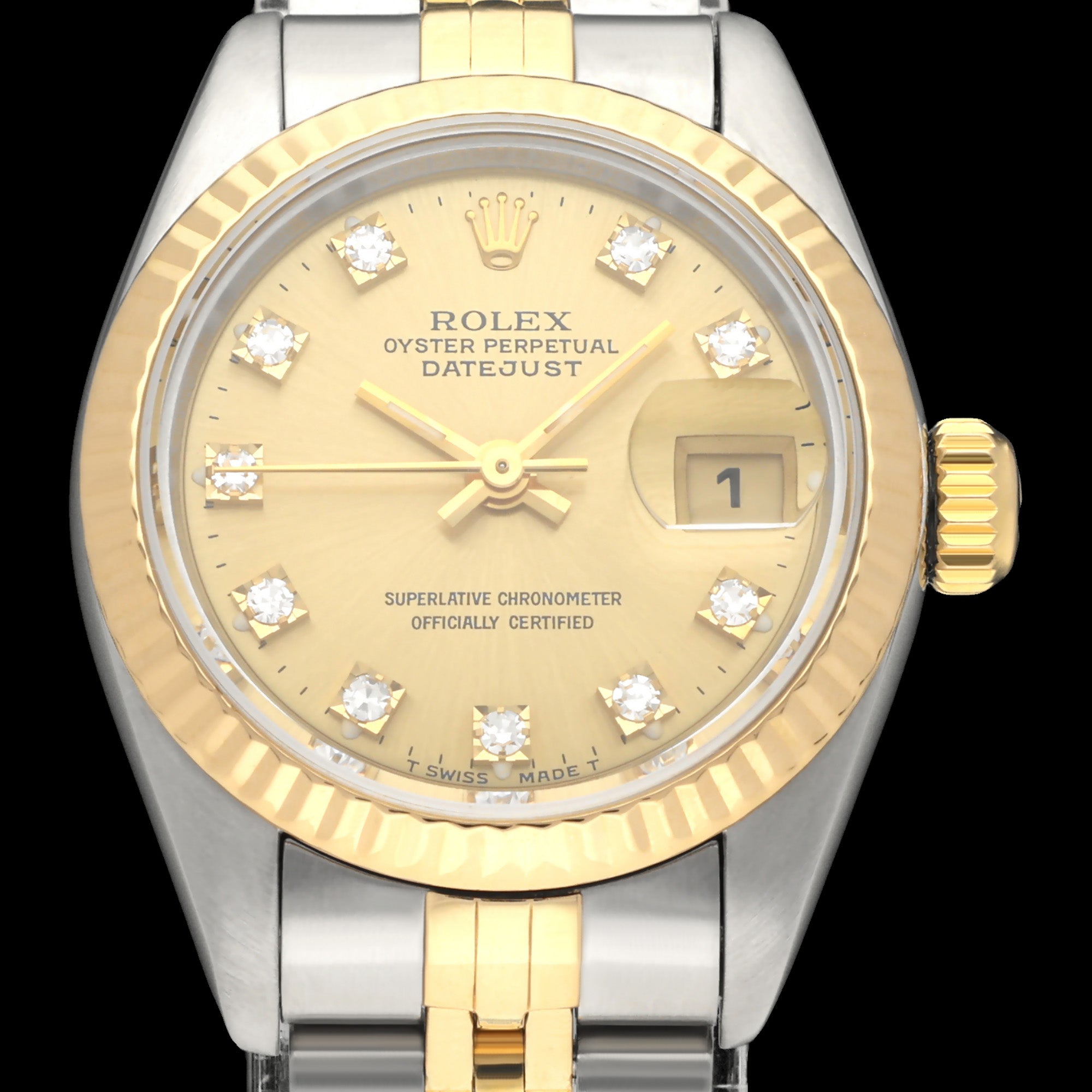 Rolex Lady-Datejust 69173G - 1995 - Rolex horloge - Rolex kopen - Rolex dames horloge - Trophies Watches