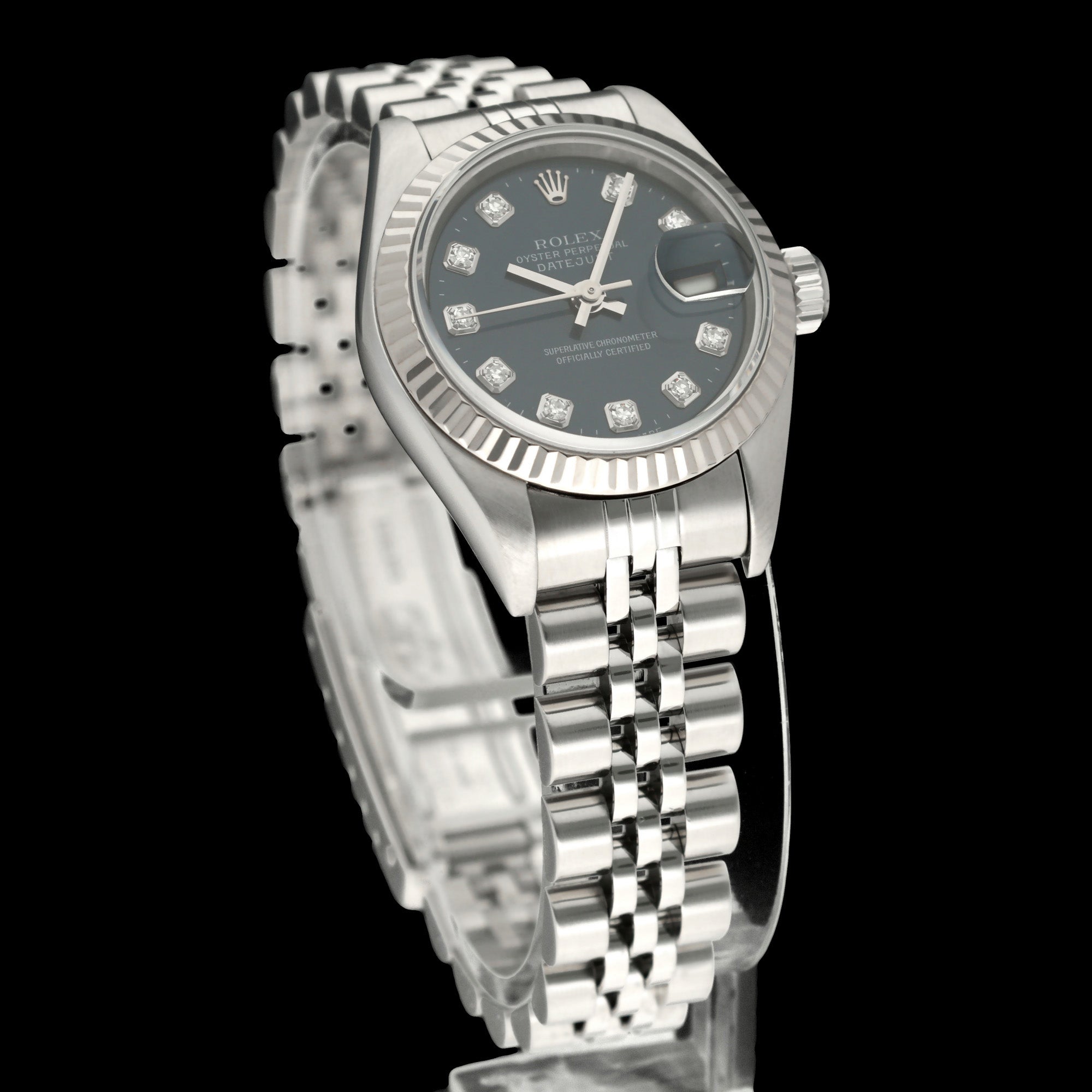 Rolex Oyster Perpetual Lady Datejust 79174G - 2001 - Rolex horloge - Rolex kopen - Rolex dames horloge - Trophies Watches