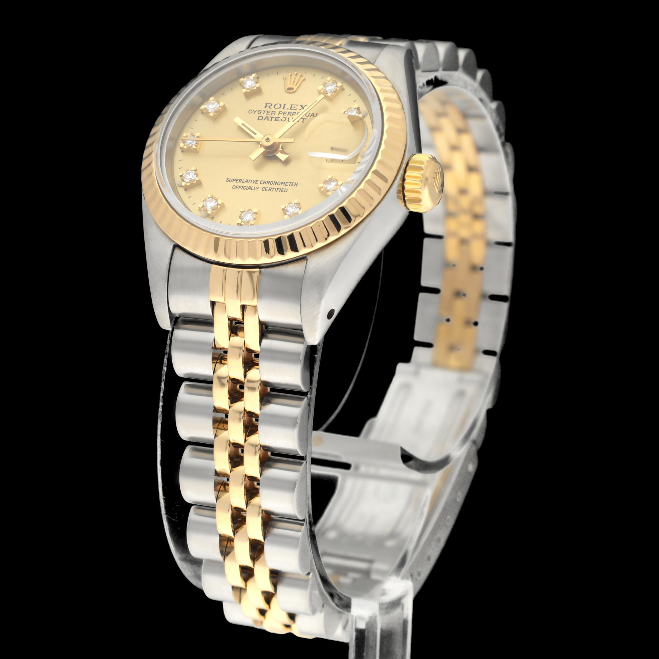 Rolex Lady-Datejust 69173G - 1989 - Rolex horloge - Rolex kopen - Rolex dames horloge - Trophies Watches