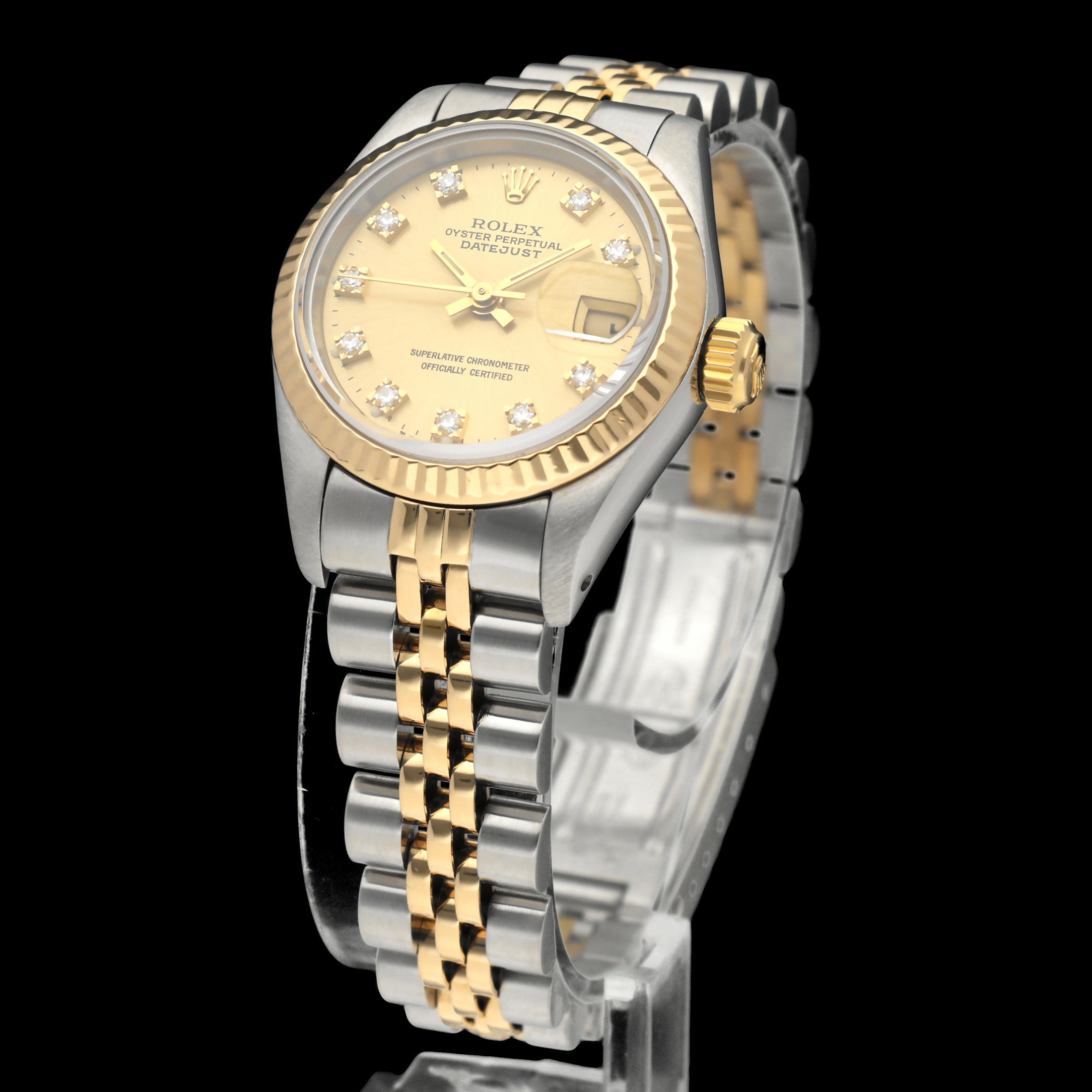 Rolex Lady-Datejust 69173G - 1988 - Rolex horloge - Rolex kopen - Rolex dames horloge - Trophies Watches