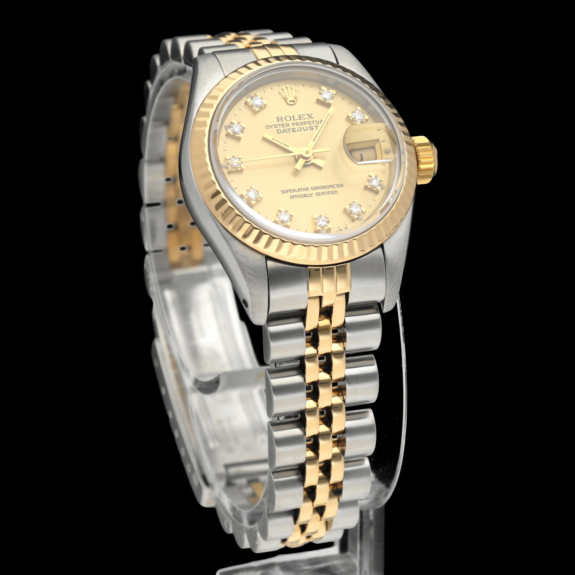 Rolex Lady-Datejust 69173G - 1988 - Rolex horloge - Rolex kopen - Rolex dames horloge - Trophies Watches