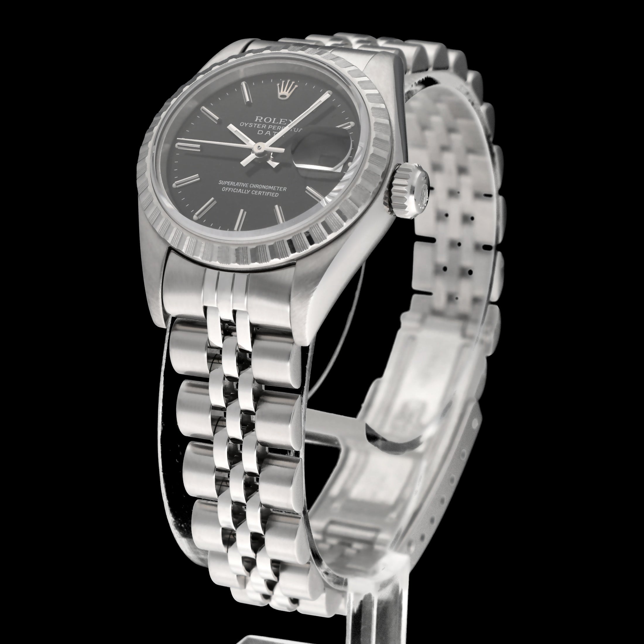 Rolex Oyster Perpetual Lady Date 69240 - 1996 - Rolex horloge - Rolex kopen - Rolex dames horloge - Trophies Watches