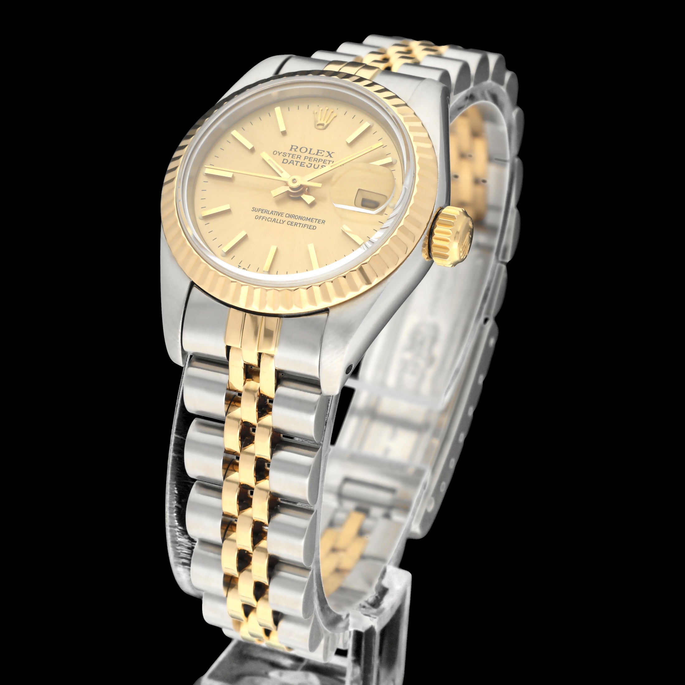 Rolex Lady-Datejust 69173 - 1990 - Rolex horloge - Rolex kopen - Rolex dames horloge - Trophies Watches