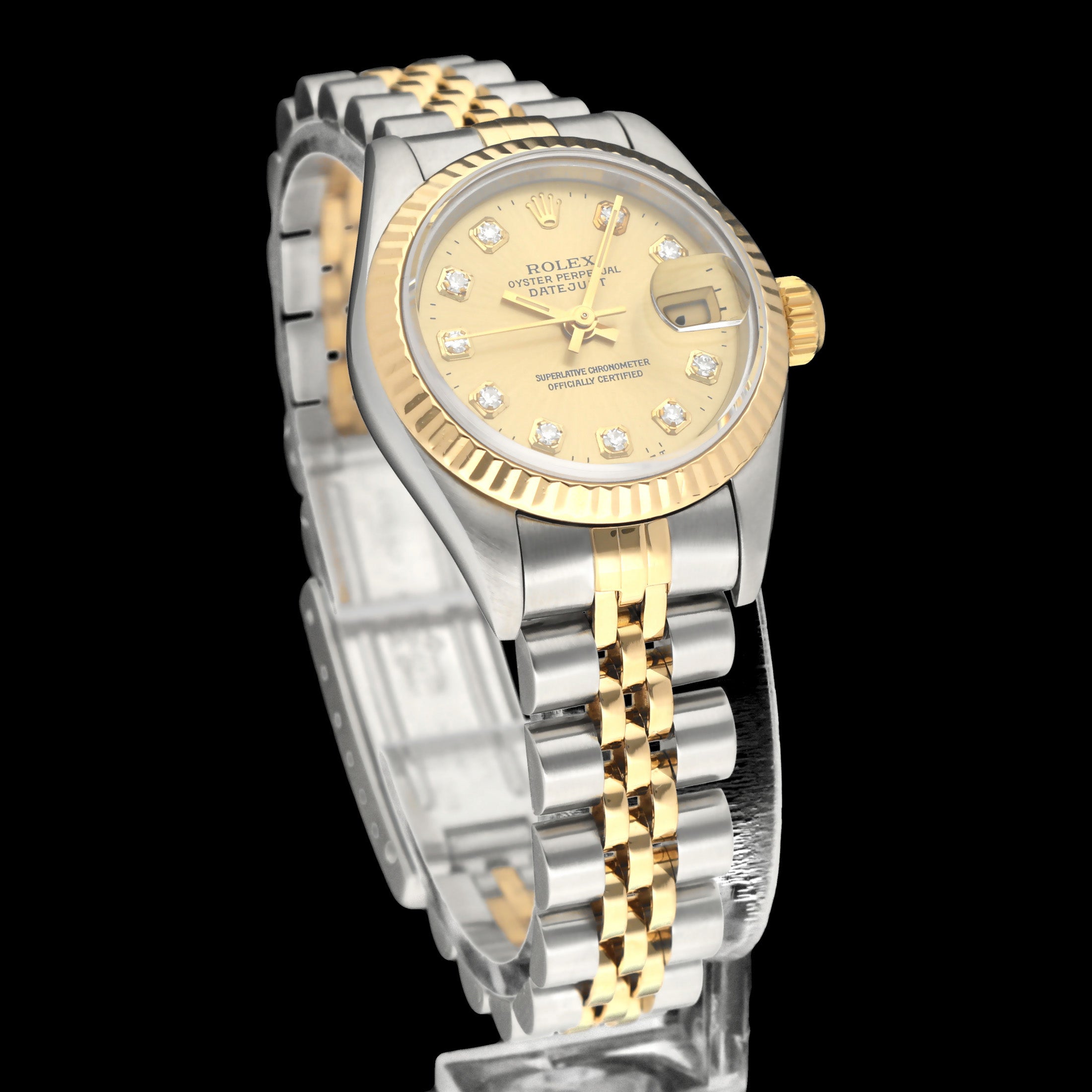 Rolex Lady-Datejust 69173G - 1995 - Rolex horloge - Rolex kopen - Rolex dames horloge - Trophies Watches