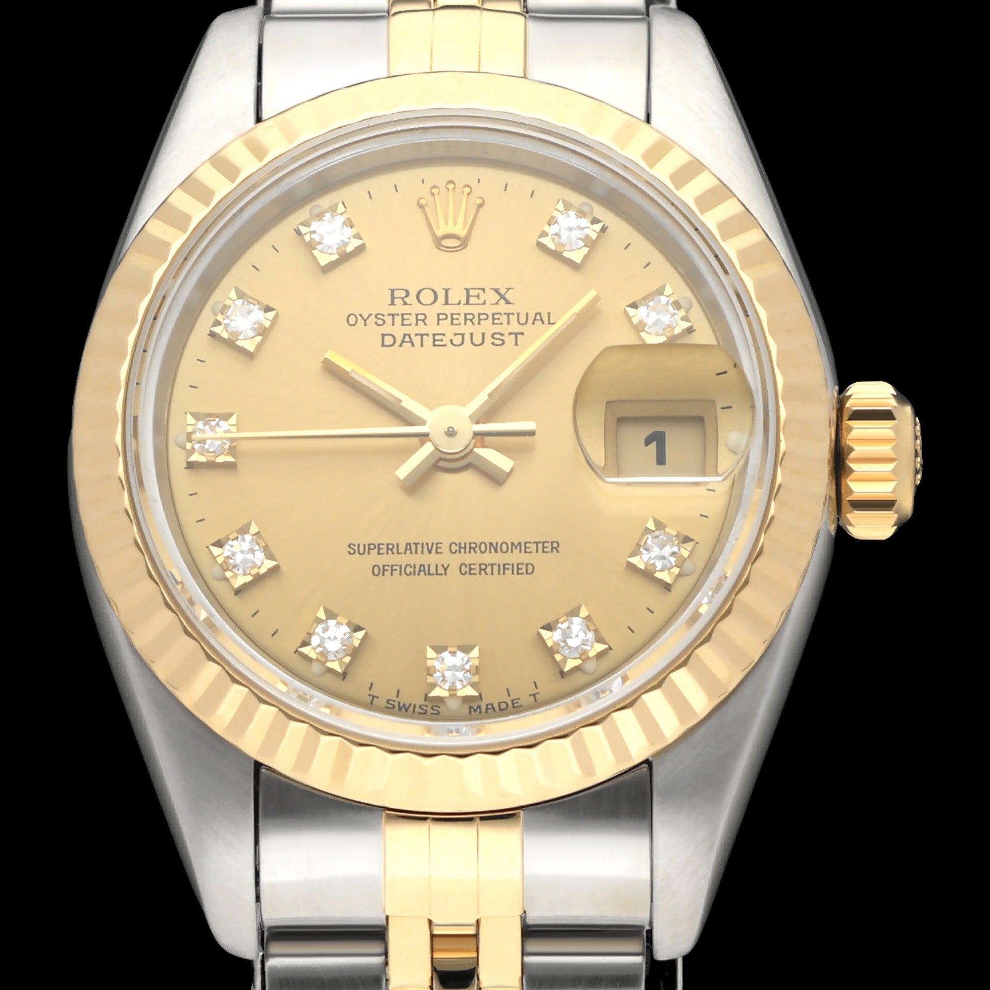 Rolex Lady-Datejust 69173G - 1993 - Rolex horloge - Rolex kopen - Rolex dames horloge - Trophies Watches