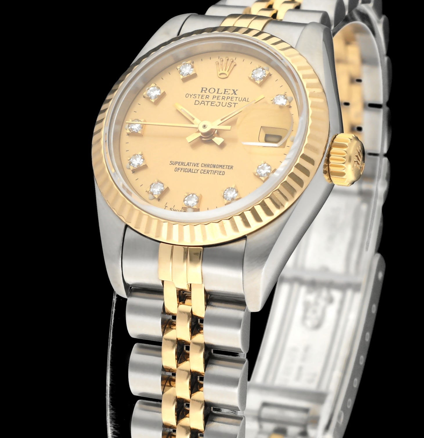 Rolex Lady-Datejust 69173G - 1993 - Rolex horloge - Rolex kopen - Rolex dames horloge - Trophies Watches