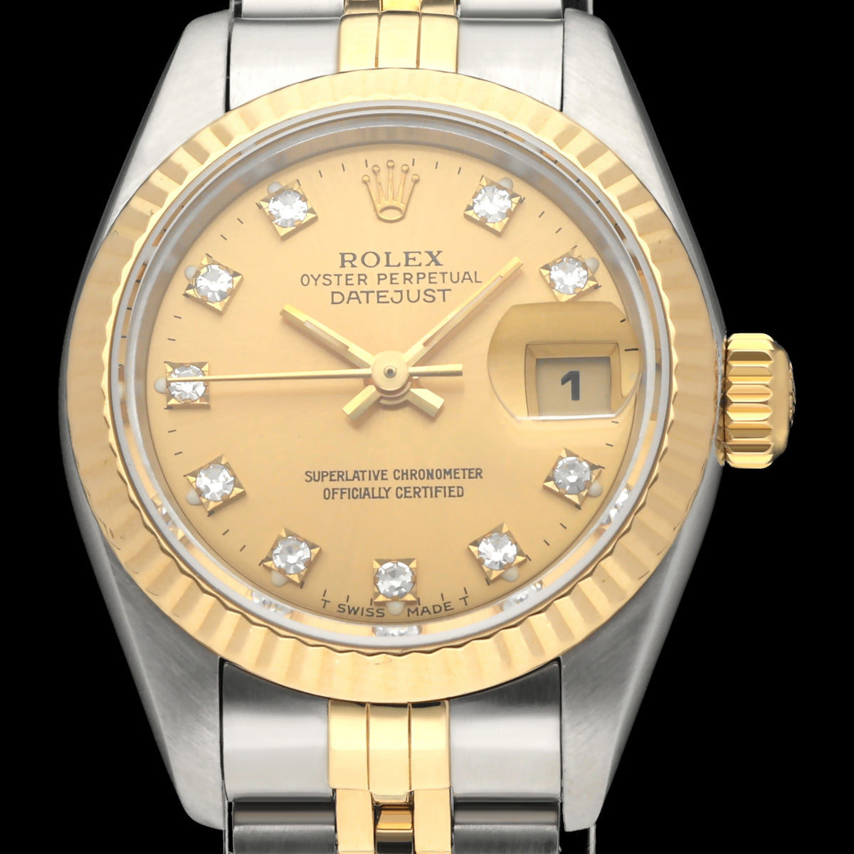 Rolex Lady-Datejust 69173G - 1993 - Rolex horloge - Rolex kopen - Rolex dames horloge - Trophies Watches