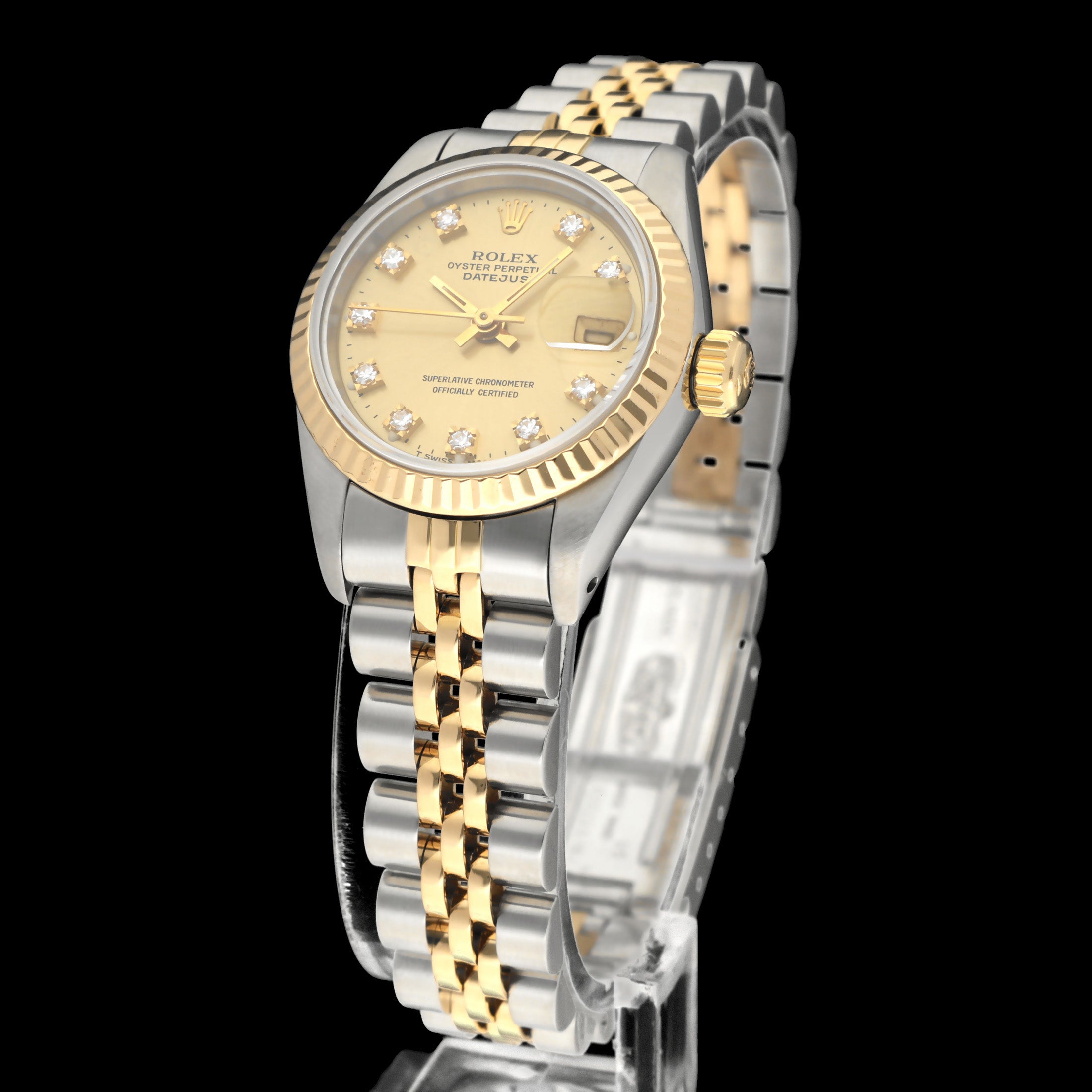 Rolex Lady-Datejust 69173G - 1990 - Rolex horloge - Rolex kopen - Rolex dames horloge - Trophies Watches