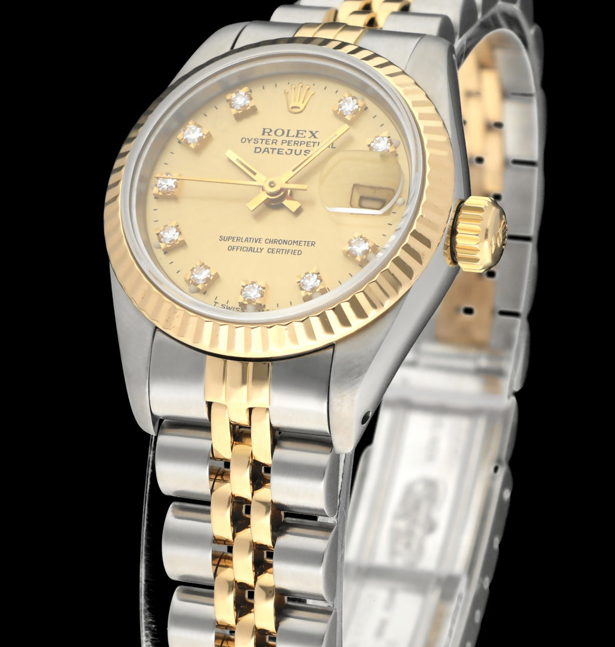 Rolex Lady-Datejust 69173G - 1990 - Rolex horloge - Rolex kopen - Rolex dames horloge - Trophies Watches