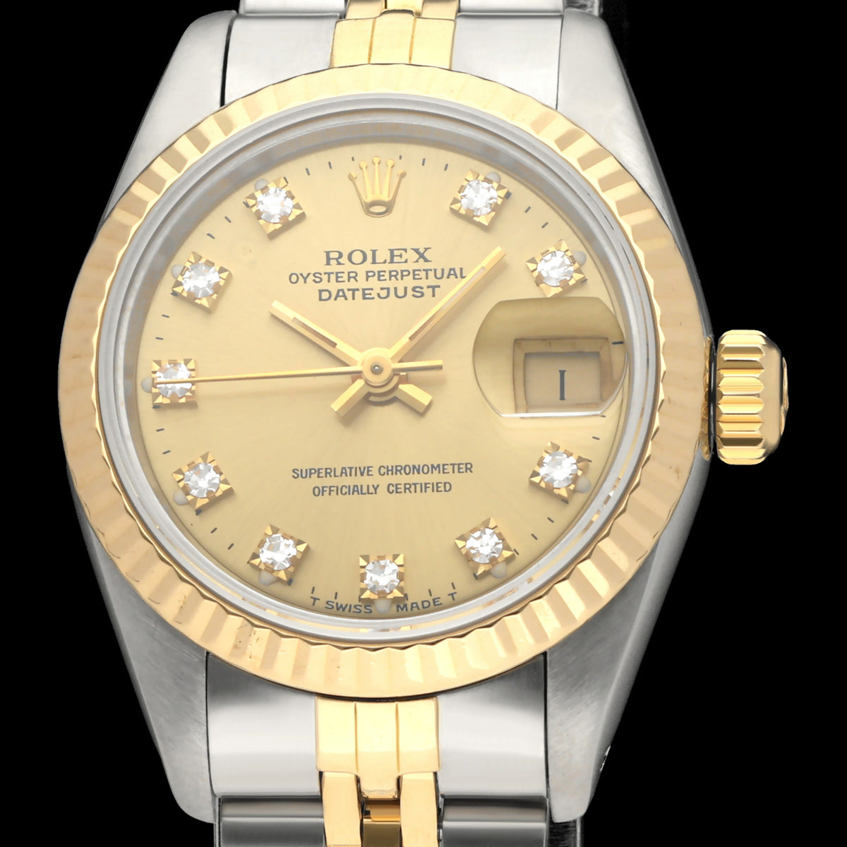 Rolex Lady-Datejust 69173G - 1990 - Rolex horloge - Rolex kopen - Rolex dames horloge - Trophies Watches