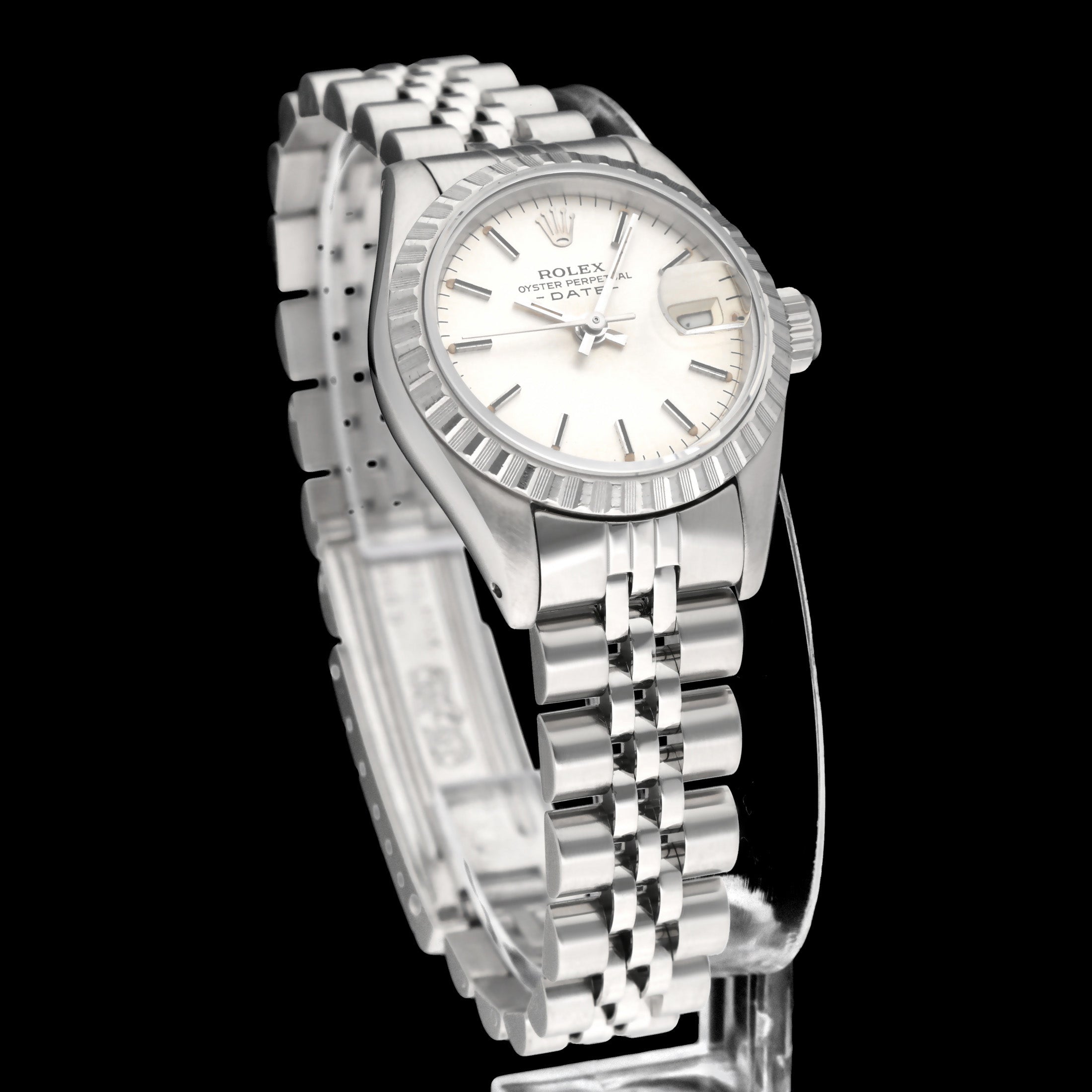 Rolex Oyster Perpetual Lady Date 69240 - 1984 - Rolex horloge - Rolex kopen - Rolex dames horloge - Trophies Watches