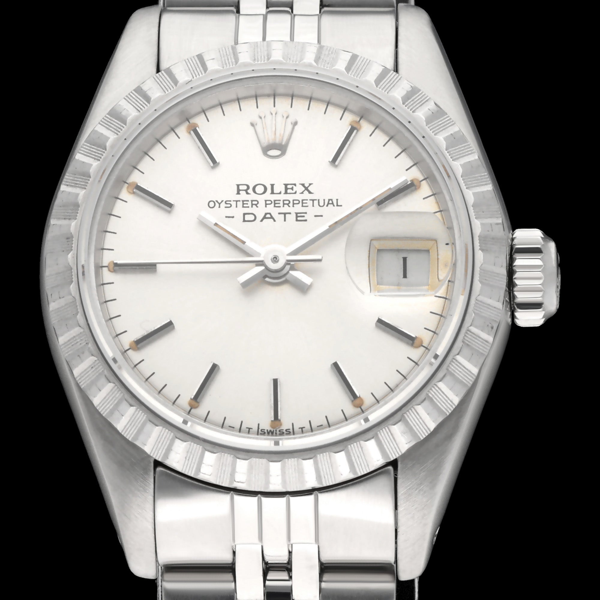 Rolex Oyster Perpetual Lady Date 69240 - 1984 - Rolex horloge - Rolex kopen - Rolex dames horloge - Trophies Watches