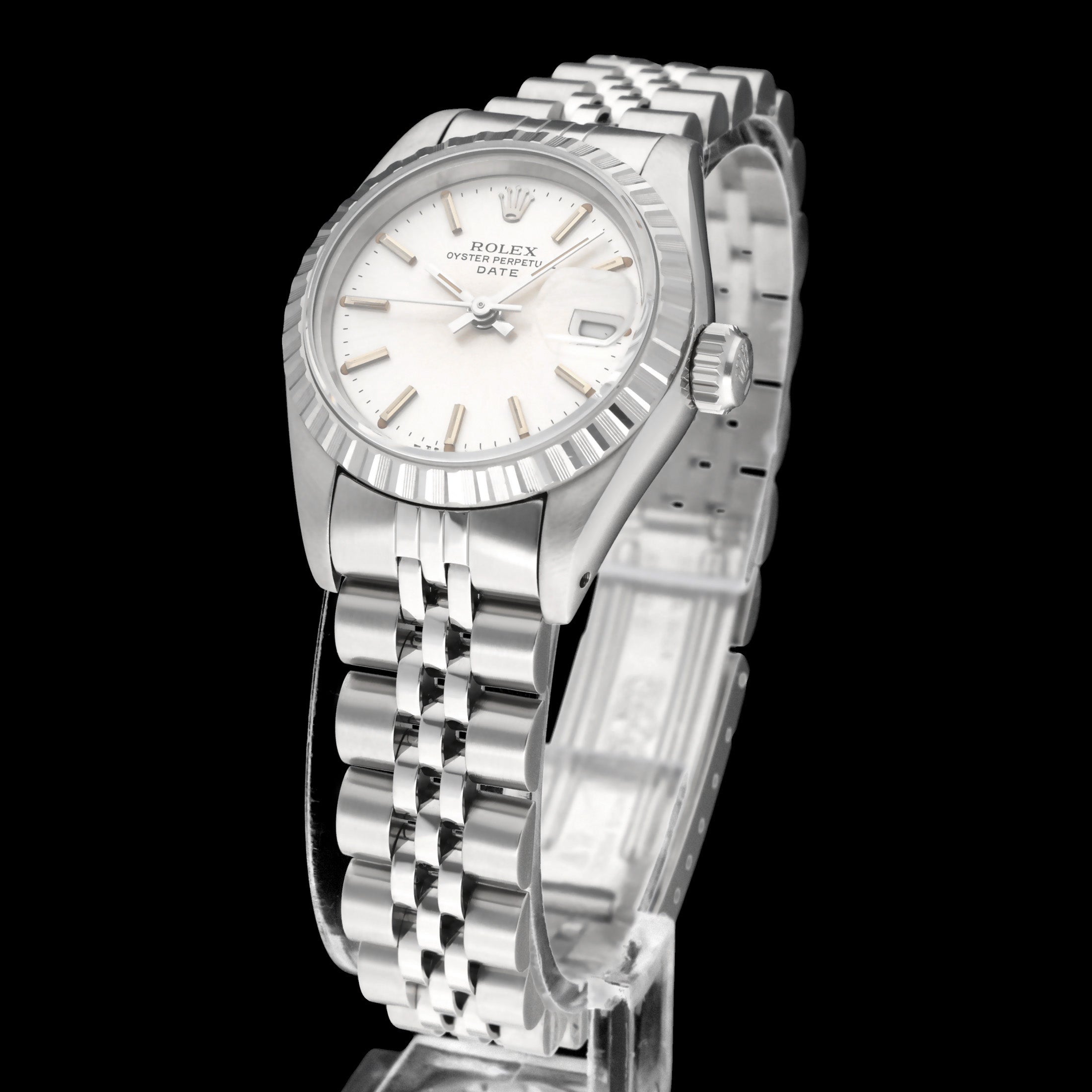 Rolex Oyster Perpetual Lady Date 69240 - 1986 - Rolex horloge - Rolex kopen - Rolex dames horloge - Trophies Watches