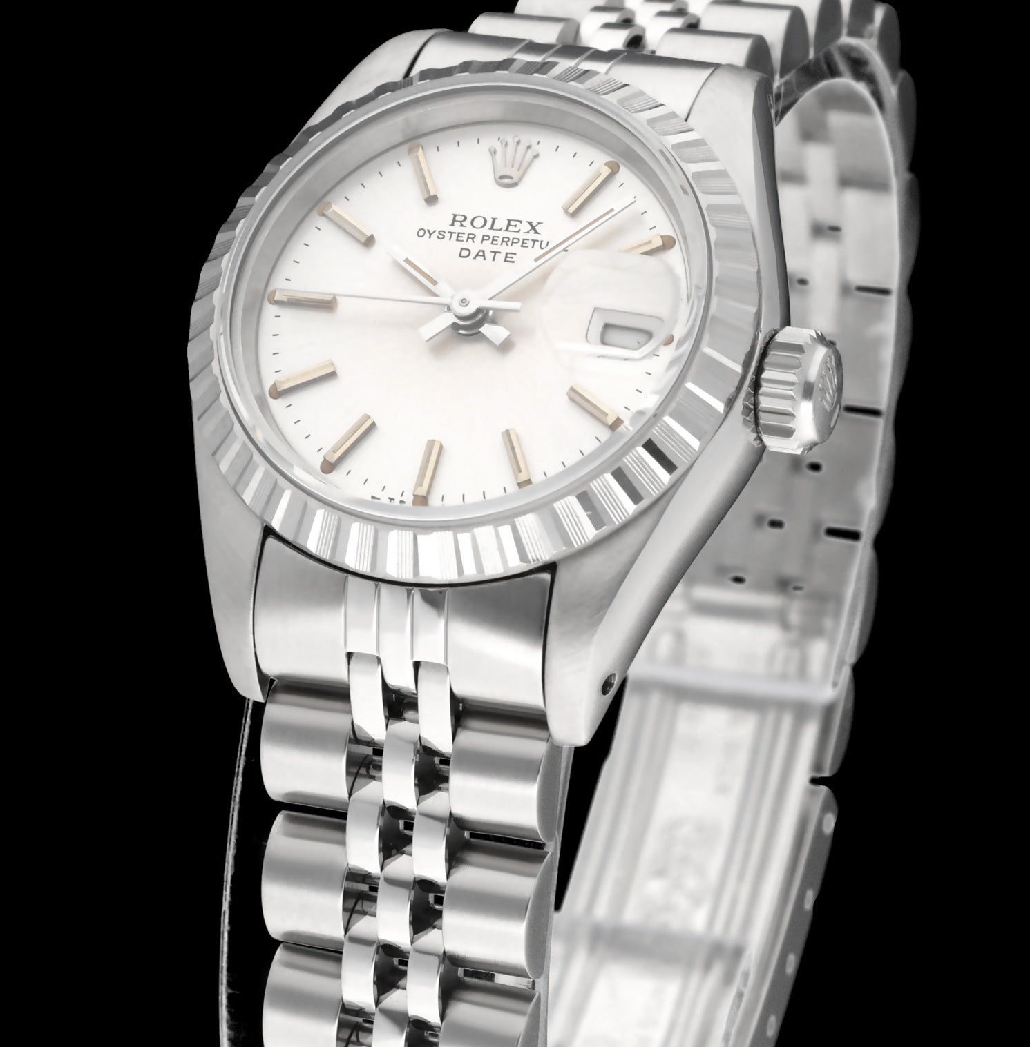 Rolex Oyster Perpetual Lady Date 69240 - 1986 - Rolex horloge - Rolex kopen - Rolex dames horloge - Trophies Watches