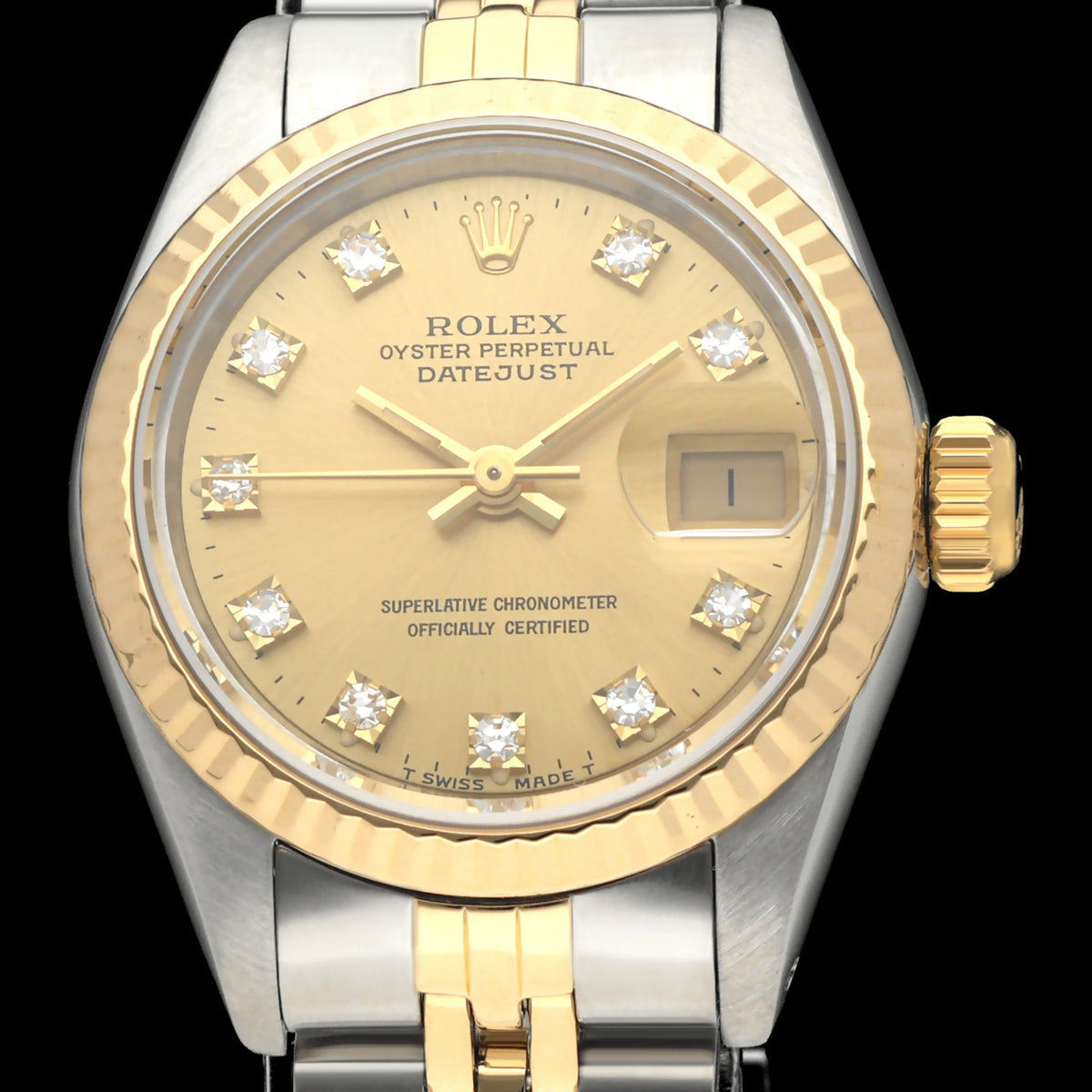 Rolex Lady-Datejust 69173G - 1993 - Rolex horloge - Rolex kopen - Rolex dames horloge - Trophies Watches