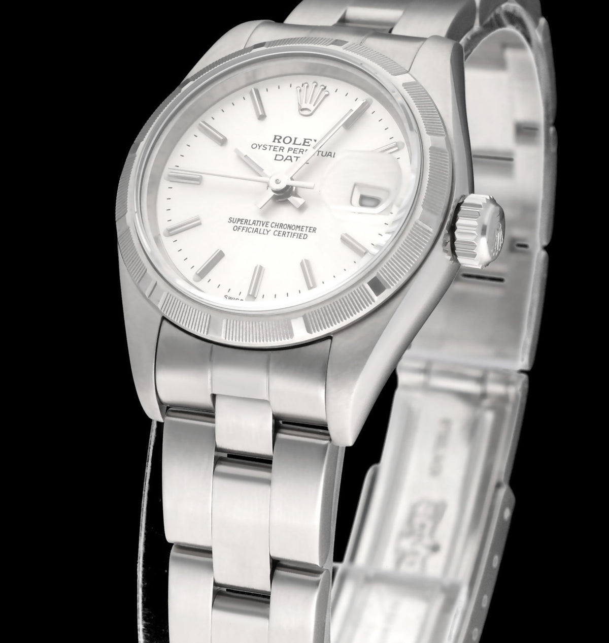 Rolex Oyster Perpetual Lady Date 79190 - 2000 - Rolex horloge - Rolex kopen - Rolex dames horloge - Trophies Watches