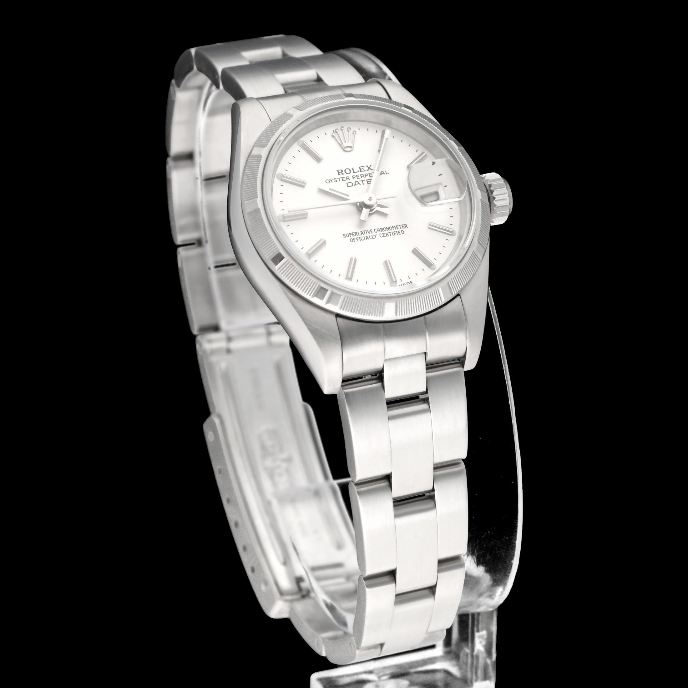 Rolex Oyster Perpetual Lady Date 79190 - 2000 - Rolex horloge - Rolex kopen - Rolex dames horloge - Trophies Watches