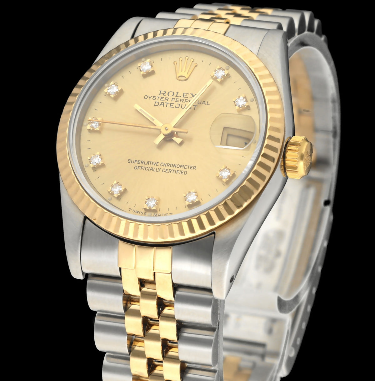 Rolex Lady-Datejust 68273G - 1991 - Rolex horloge - Rolex kopen - Rolex dames horloge - Trophies Watches