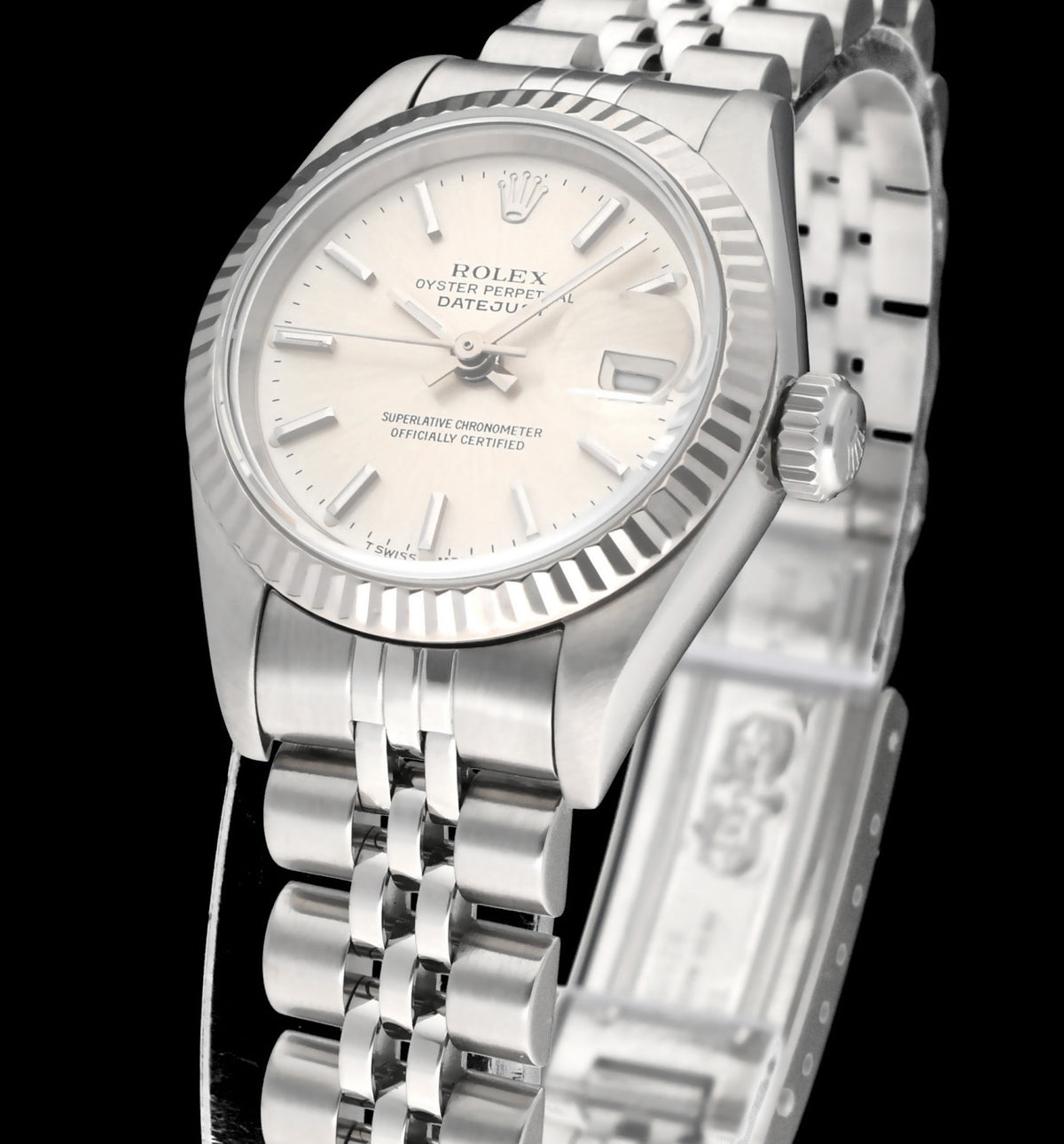 Rolex Oyster Perpetual Lady Datejust 69174 - 1996 - Rolex horloge - Rolex kopen - Rolex dames horloge - Trophies Watches
