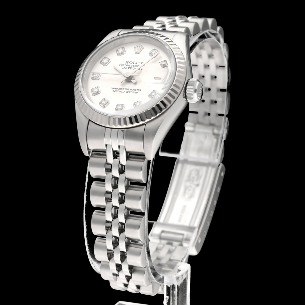 Rolex Oyster Perpetual Lady Datejust 79174G - 2002 - Rolex horloge - Rolex kopen - Rolex dames horloge - Trophies Watches