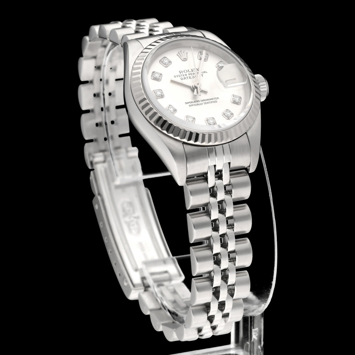 Rolex Oyster Perpetual Lady Datejust 79174G - 2002 - Rolex horloge - Rolex kopen - Rolex dames horloge - Trophies Watches