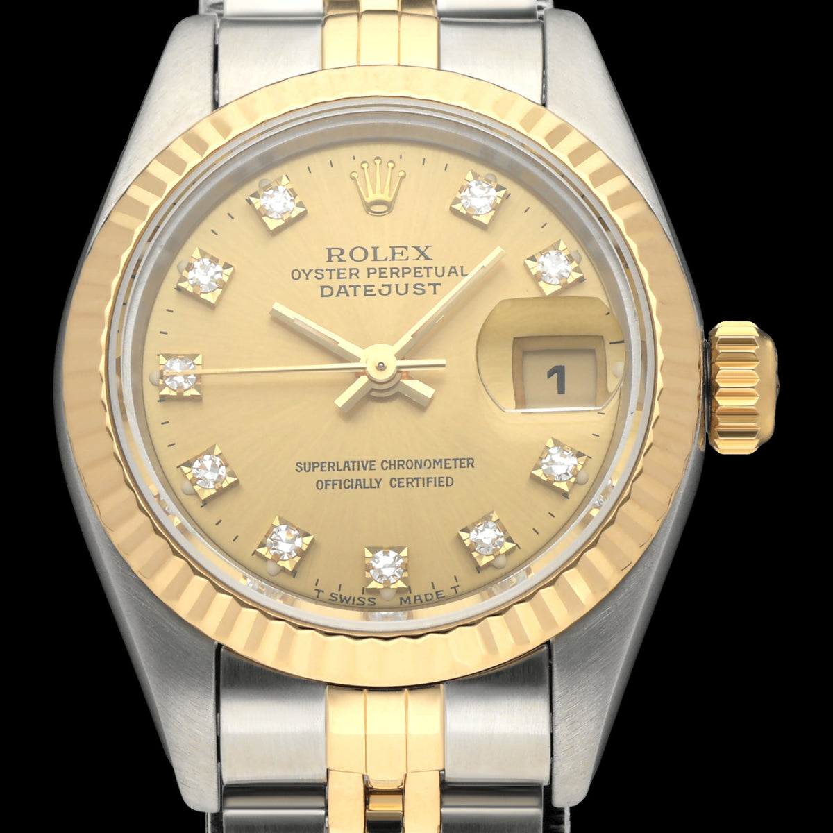 Rolex Lady-Datejust 69173G - 1995 - Rolex horloge - Rolex kopen - Rolex dames horloge - Trophies Watches