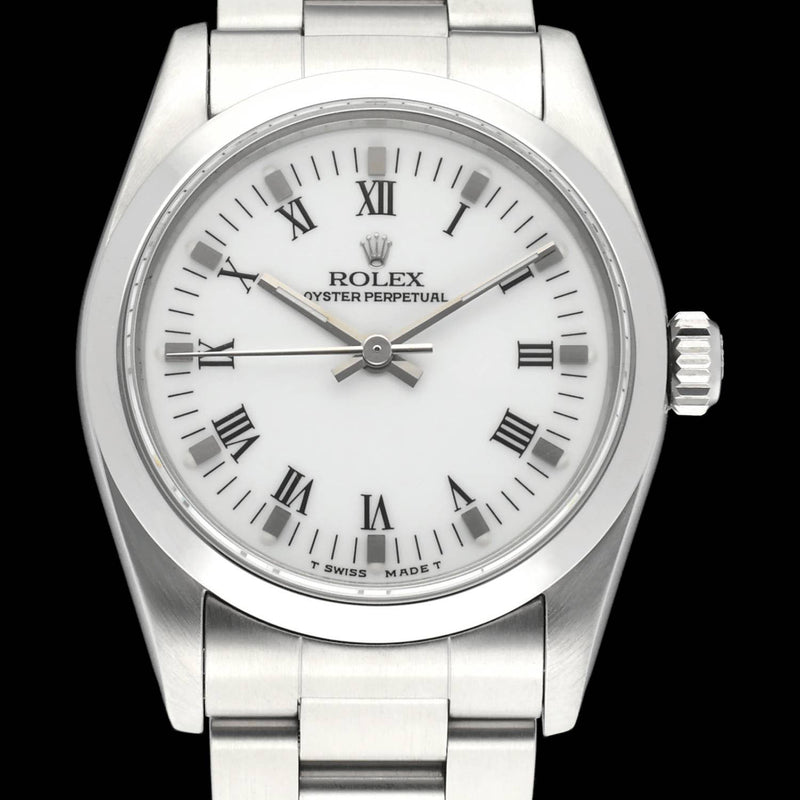 Rolex Oyster Perpetual 67480 - 1991 - Rolex horloge - Rolex kopen - Rolex dames horloge - Trophies Watches