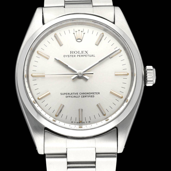 Rolex Oyster Perpetual 34 1002 - 1961 - Rolex horloge - Rolex kopen - Rolex heren horloge - Trophies Watches