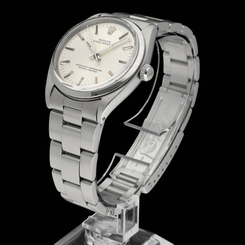 Rolex Oyster Perpetual 34 1002 - 1961 - Rolex horloge - Rolex kopen - Rolex heren horloge - Trophies Watches