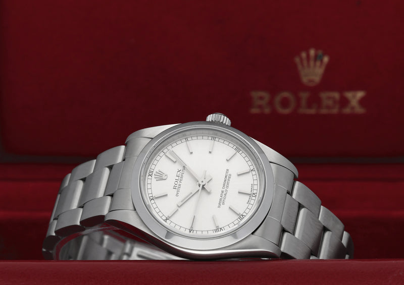 Rolex Oyster Perpetual 77080 - 1999 - Rolex horloge - Rolex kopen - Rolex dames horloge - Trophies Watches