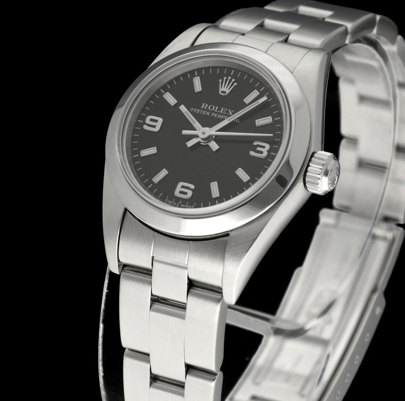 Rolex Oyster Perpetual 76080 - 2004 - Rolex horloge - Rolex kopen - Rolex dames horloge - Trophies Watches