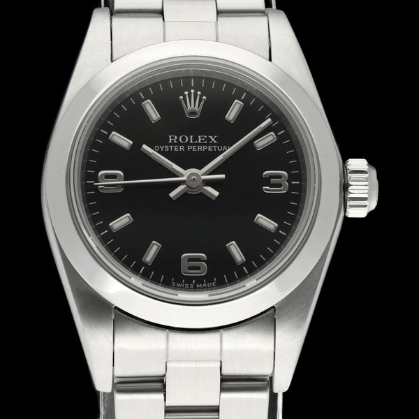 Rolex Oyster Perpetual 76080 - 2004 - Rolex horloge - Rolex kopen - Rolex dames horloge - Trophies Watches