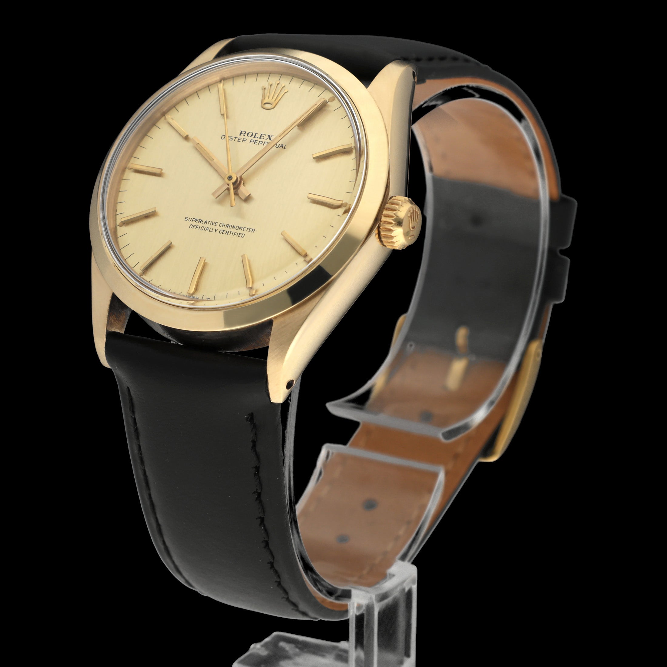 Rolex Oyster Perpetual 34 1002 - 1966 - Rolex horloge - Rolex kopen - Rolex heren horloge - Trophies Watches