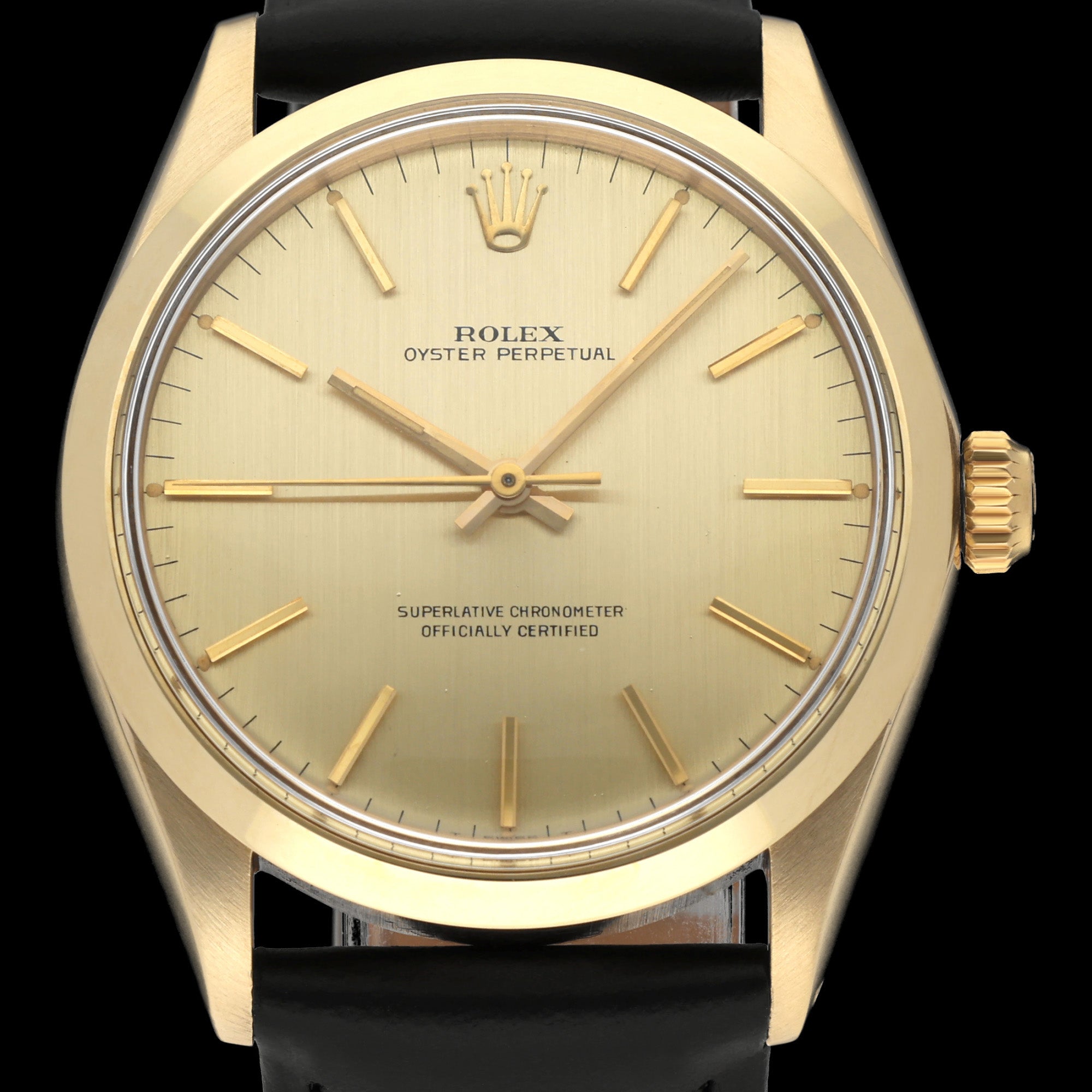 Rolex Oyster Perpetual 34 1002 - 1966 - Rolex horloge - Rolex kopen - Rolex heren horloge - Trophies Watches