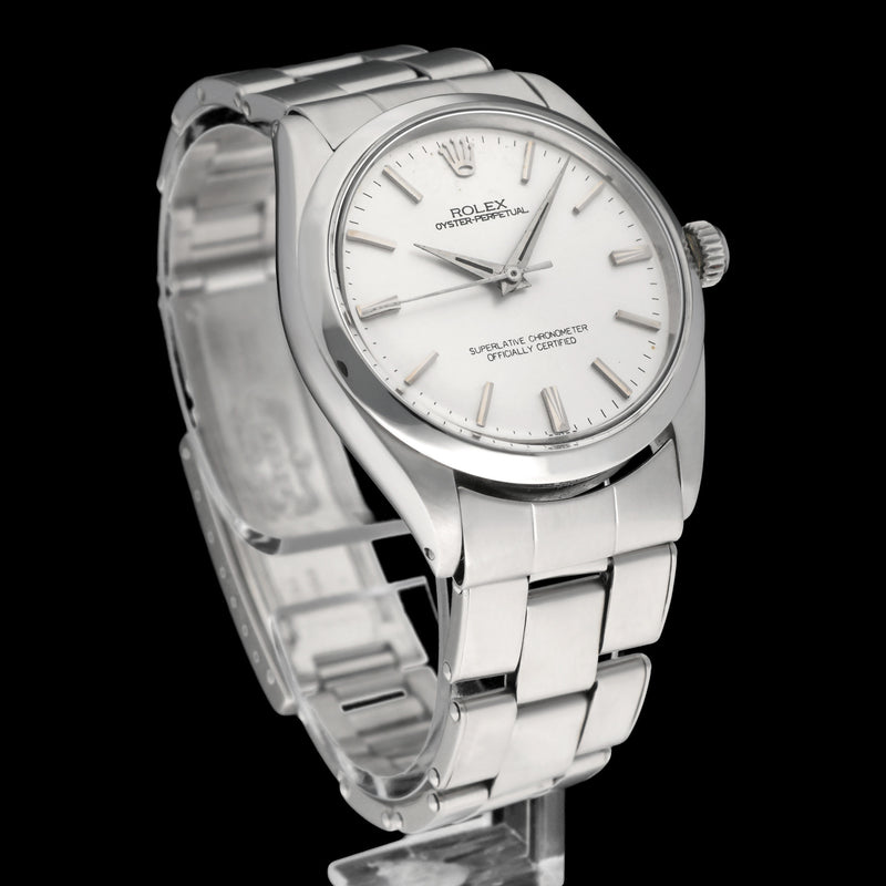 Rolex Oyster Perpetual 34 1002 - 1964 - Rolex horloge - Rolex kopen - Rolex heren horloge - Trophies Watches