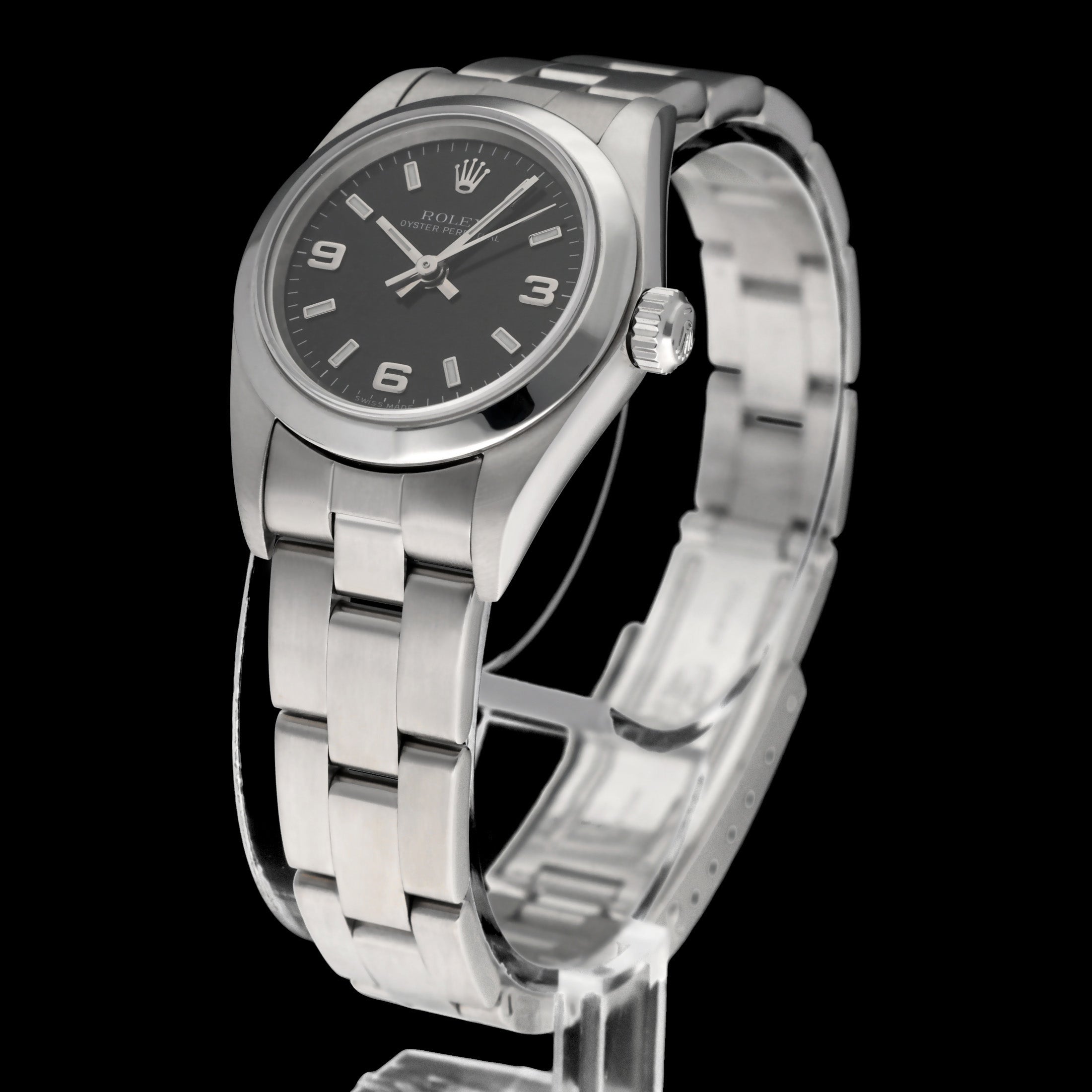 Rolex Oyster Perpetual 76080 - 2000 - Rolex horloge - Rolex kopen - Rolex dames horloge - Trophies Watches