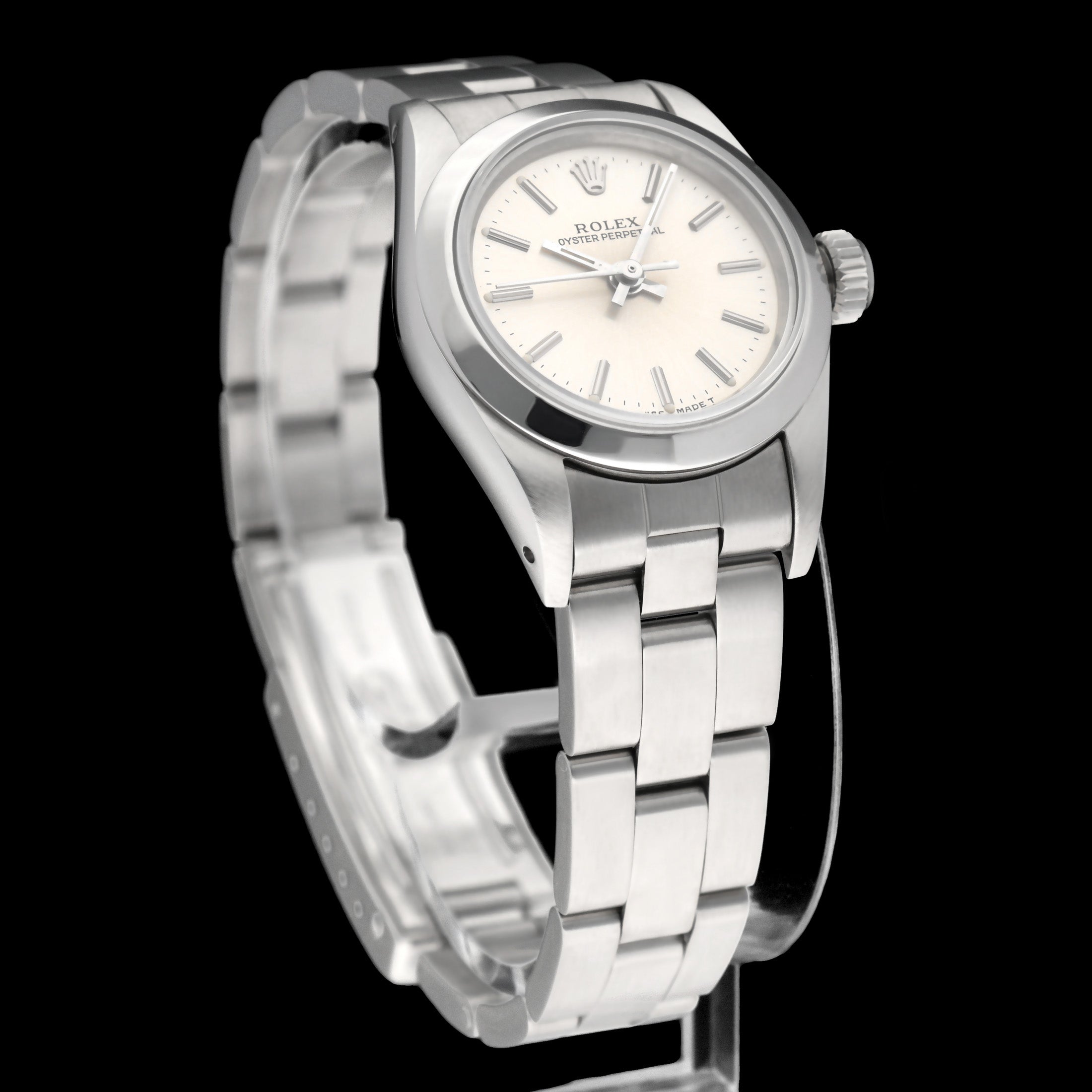 Rolex Oyster Perpetual 67180 - 1990 - Rolex horloge - Rolex kopen - Rolex dames horloge - Trophies Watches