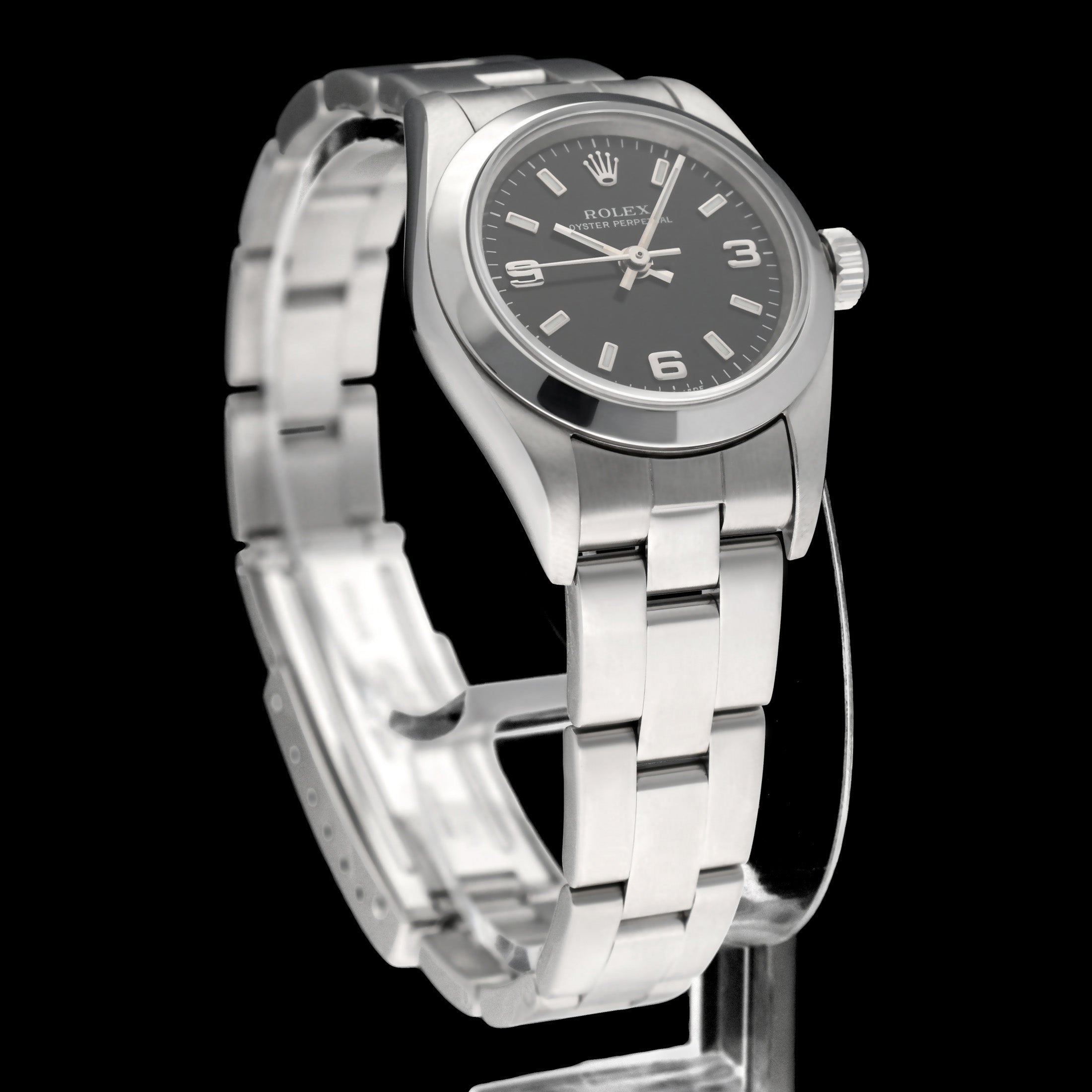 Rolex Oyster Perpetual 76080 - 2001 - Rolex horloge - Rolex kopen - Rolex dames horloge - Trophies Watches