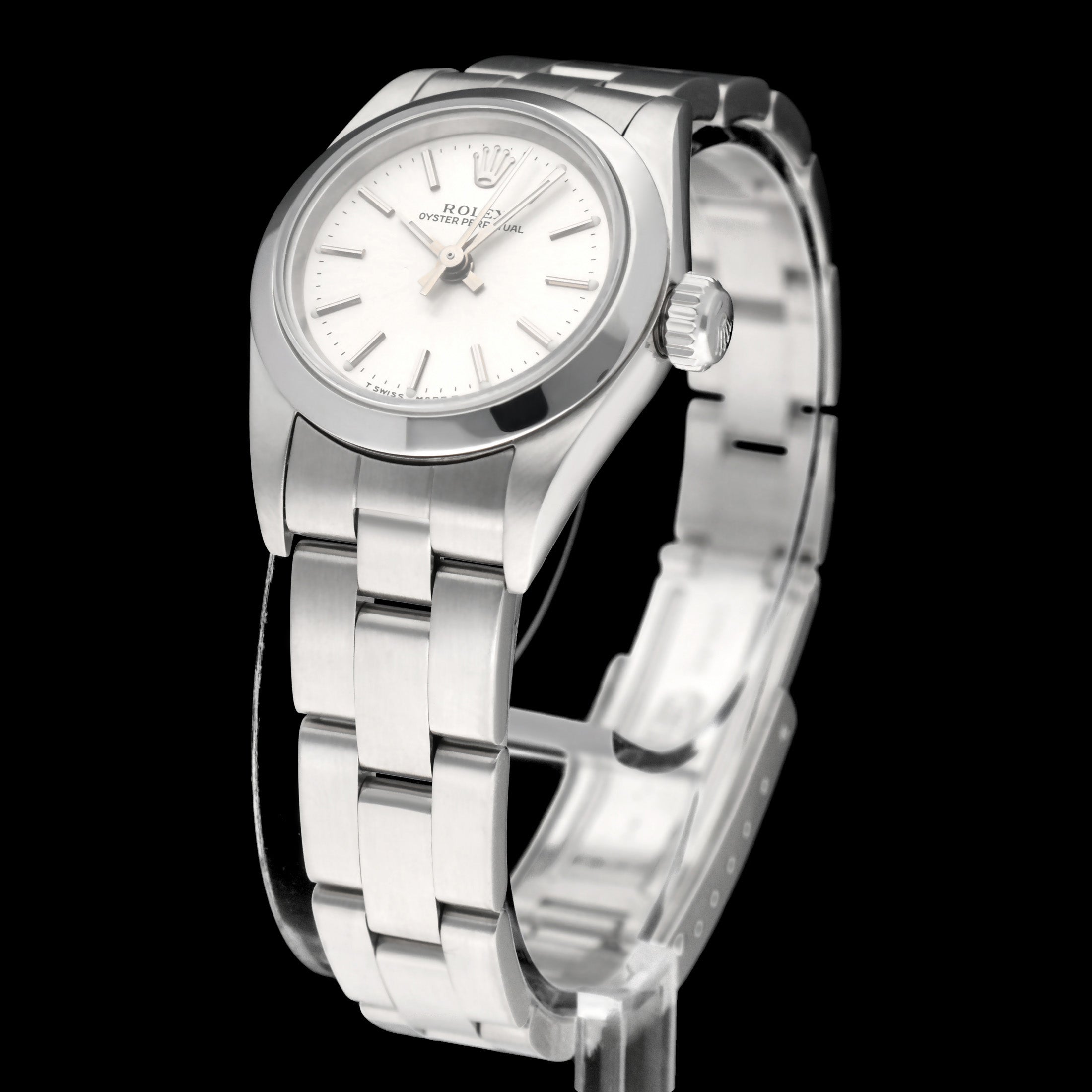 Rolex Oyster Perpetual 67180 - 1997 - Rolex horloge - Rolex kopen - Rolex dames horloge - Trophies Watches