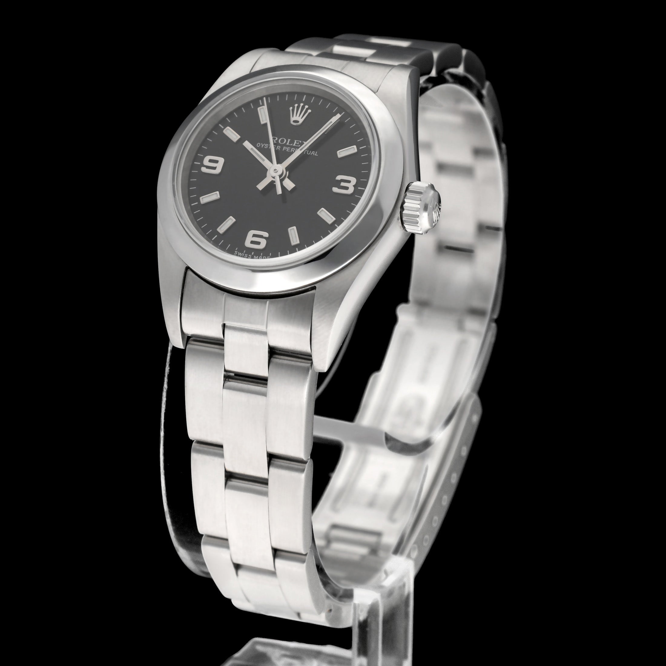 Rolex Oyster Perpetual 76080 - 2003 - Rolex horloge - Rolex kopen - Rolex dames horloge - Trophies Watches