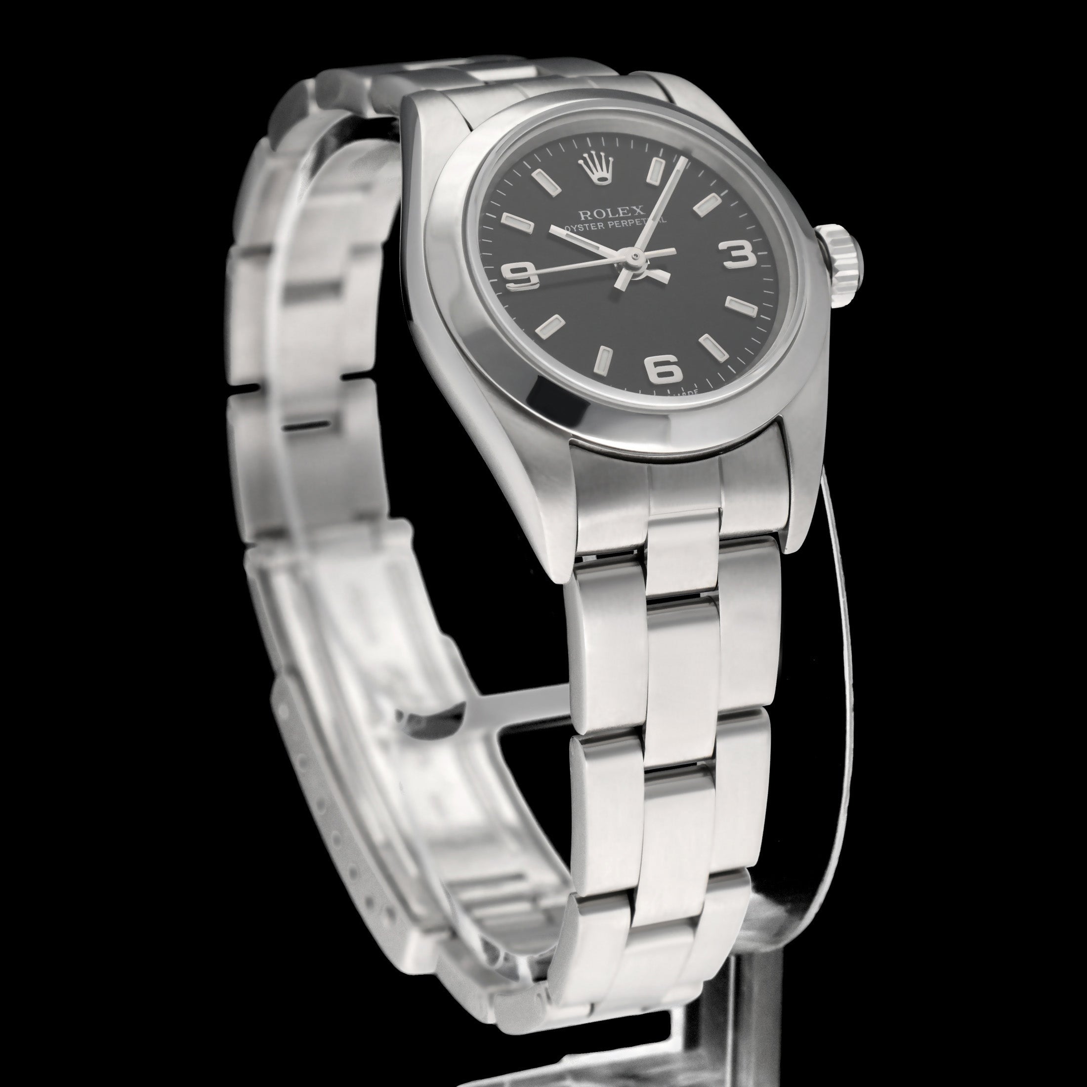 Rolex Oyster Perpetual 76080 - 2002 - Rolex horloge - Rolex kopen - Rolex dames horloge - Trophies Watches