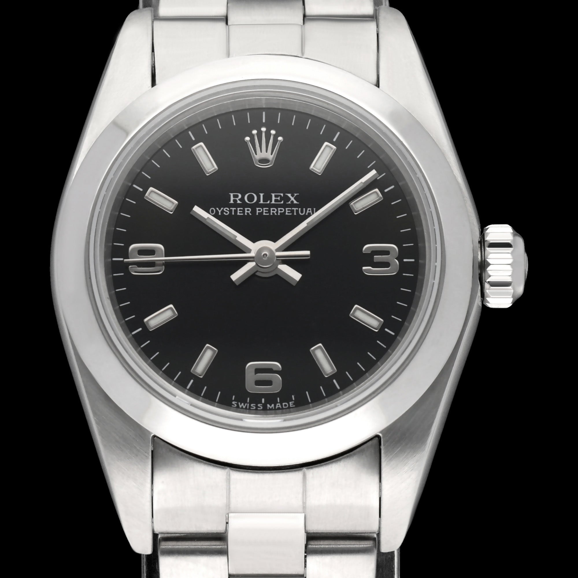 Rolex Oyster Perpetual 76080 - 2002 - Rolex horloge - Rolex kopen - Rolex dames horloge - Trophies Watches