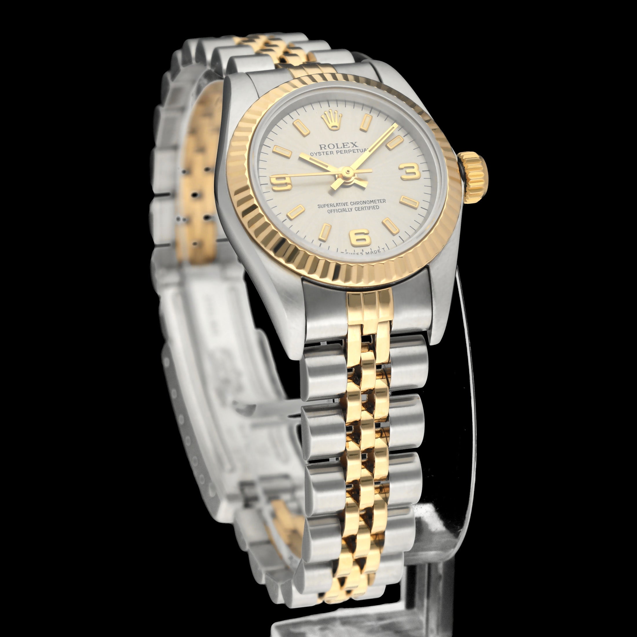 Rolex Oyster Perpetual 67193 - 1996 - Rolex horloge - Rolex kopen - Rolex dames horloge - Trophies Watches