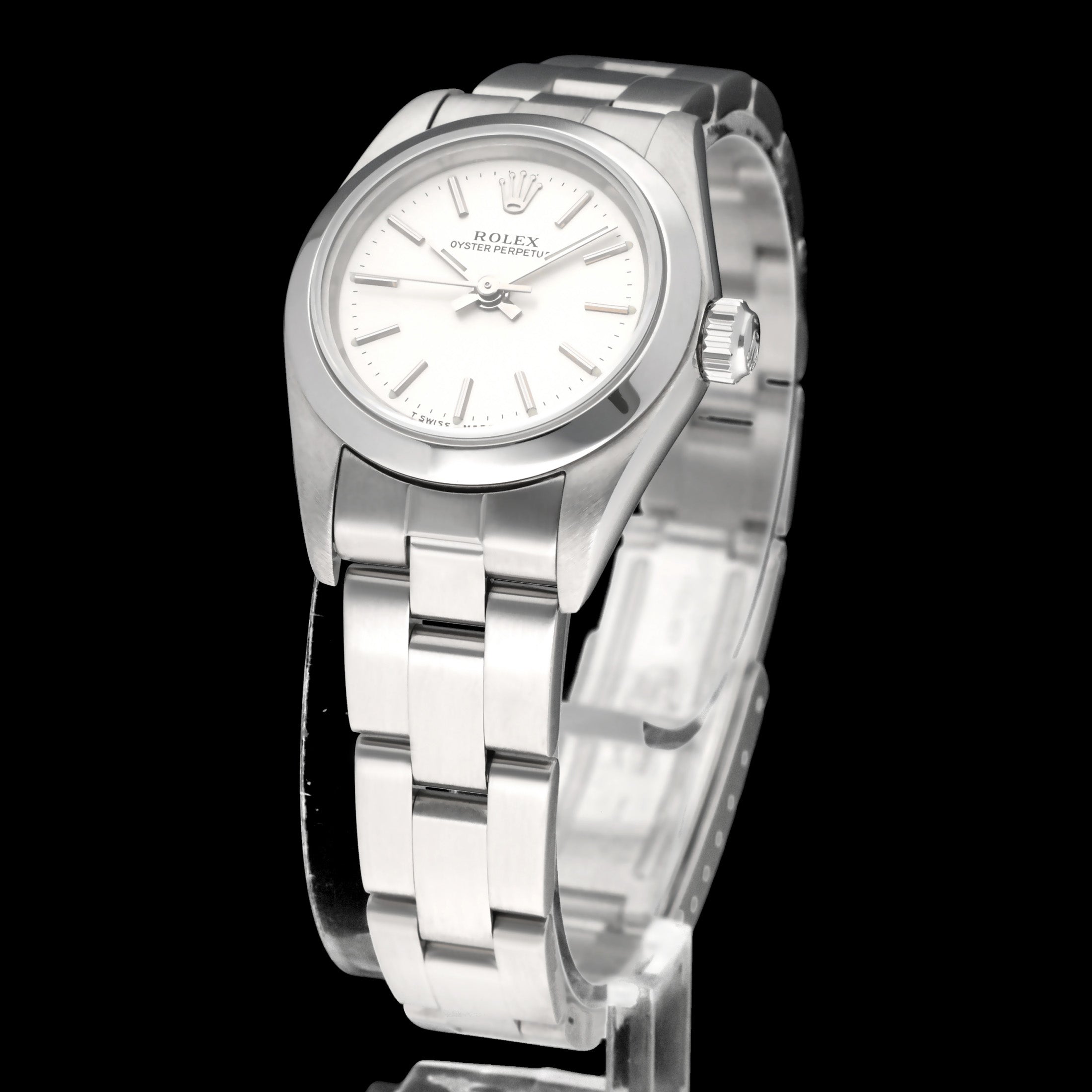 Rolex Oyster Perpetual 76080 - 1999 - Rolex horloge - Rolex kopen - Rolex dames horloge - Trophies Watches