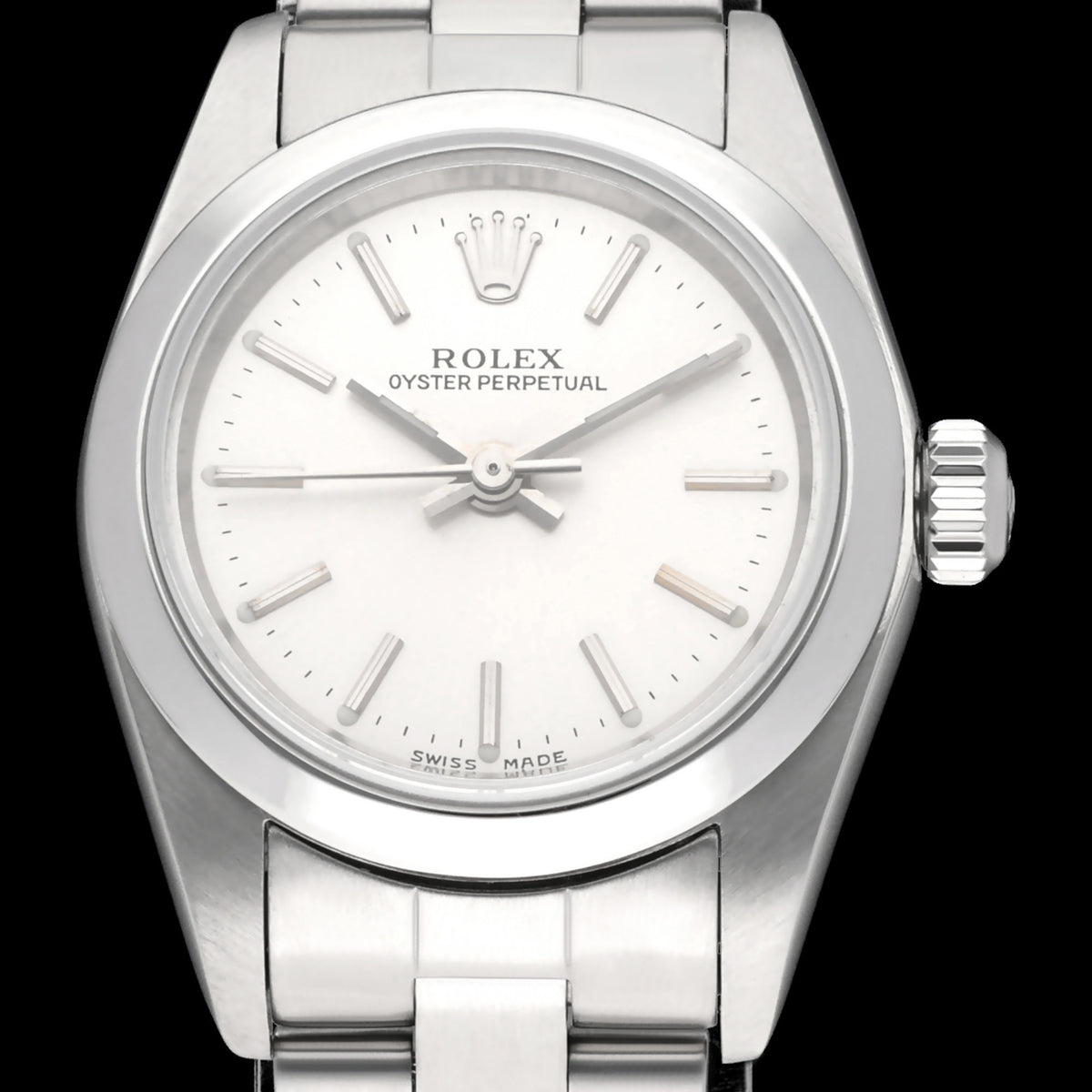 Rolex Oyster Perpetual 76080 - 2002 - Rolex horloge - Rolex kopen - Rolex dames horloge - Trophies Watches