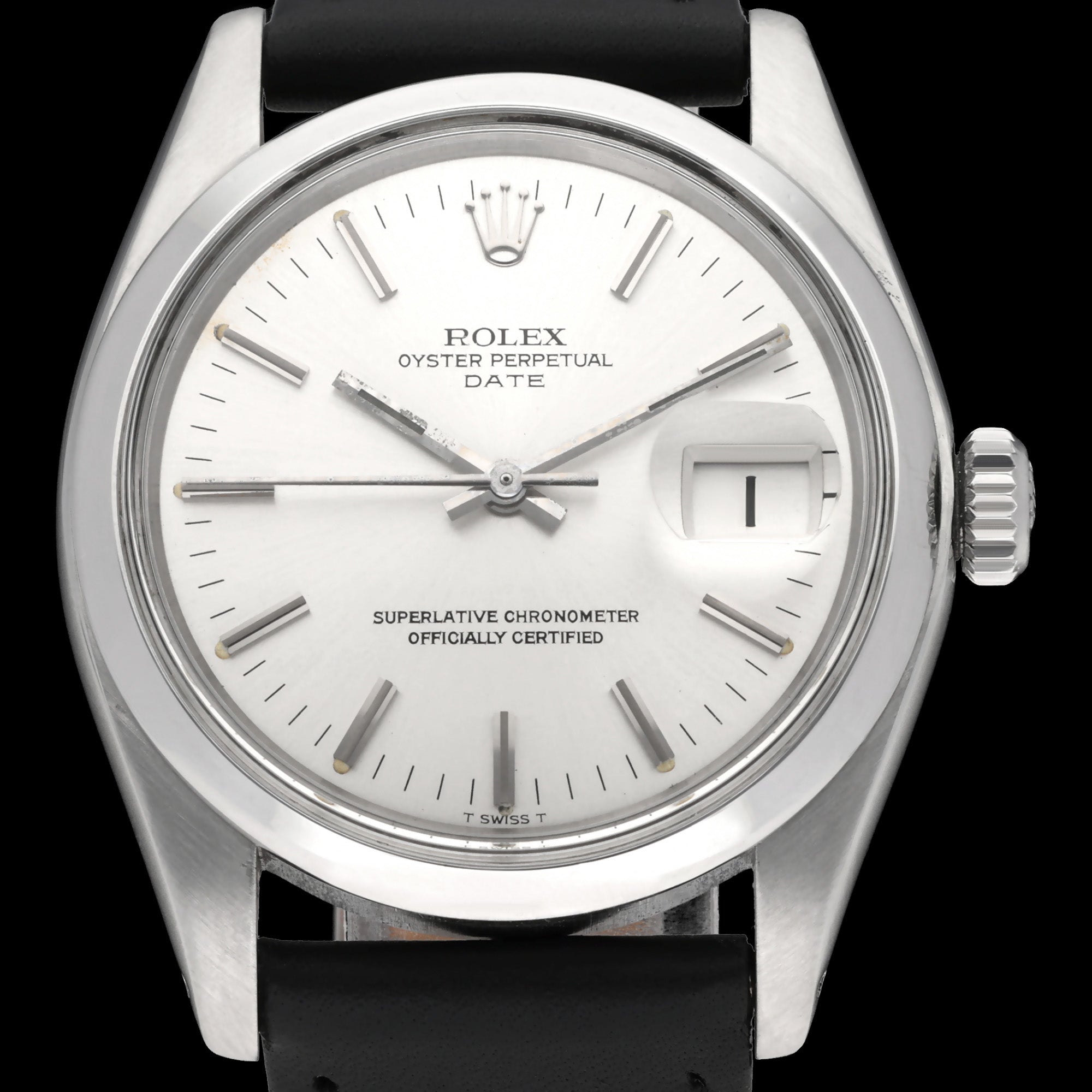 Rolex Oyster Perpetual Date 1500 - 1974 - Rolex horloge - Rolex kopen - Rolex heren horloge - Trophies Watches