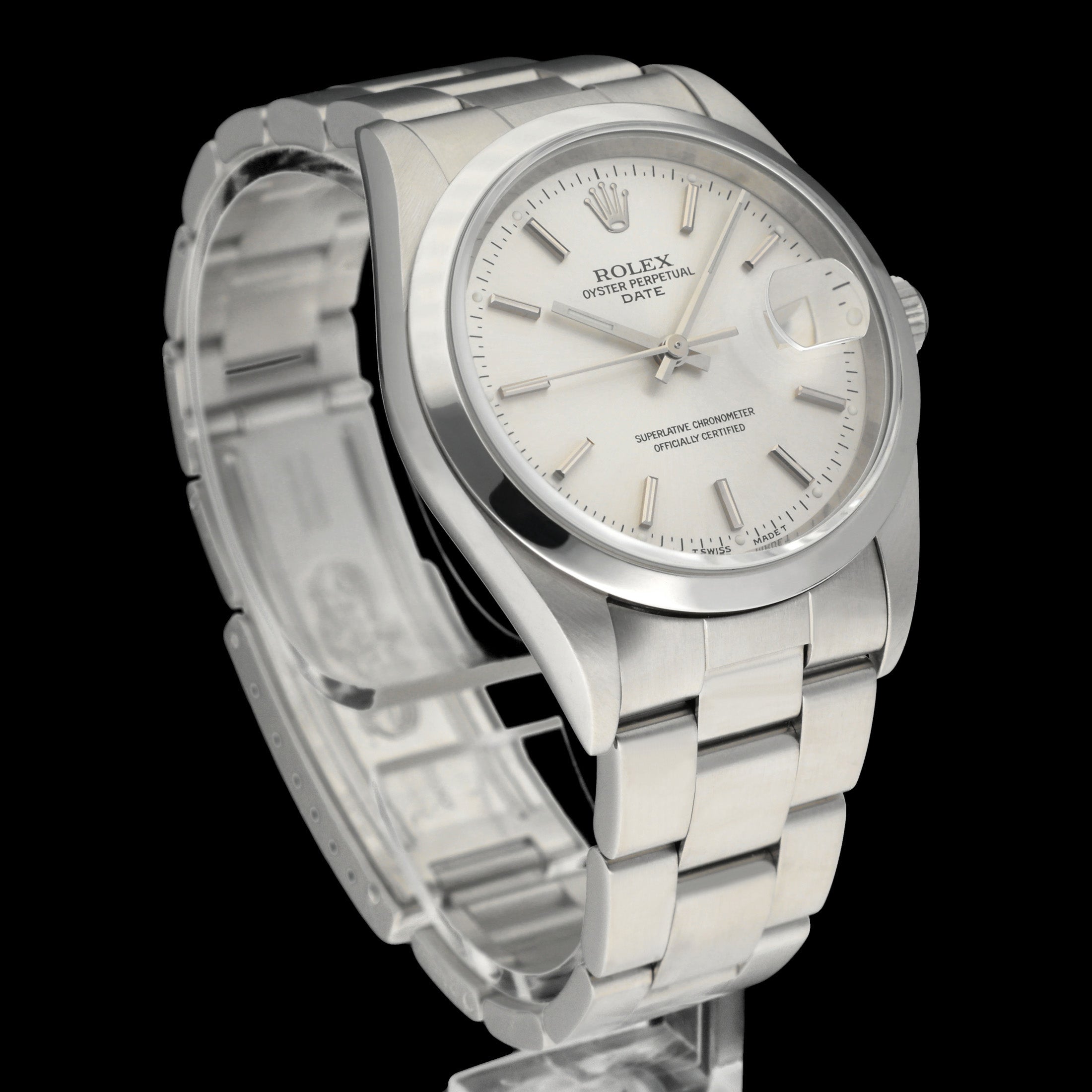 Rolex Oyster Perpetual Date 15200 - 1999 - Rolex horloge - Rolex kopen - Rolex heren horloge - Trophies Watches