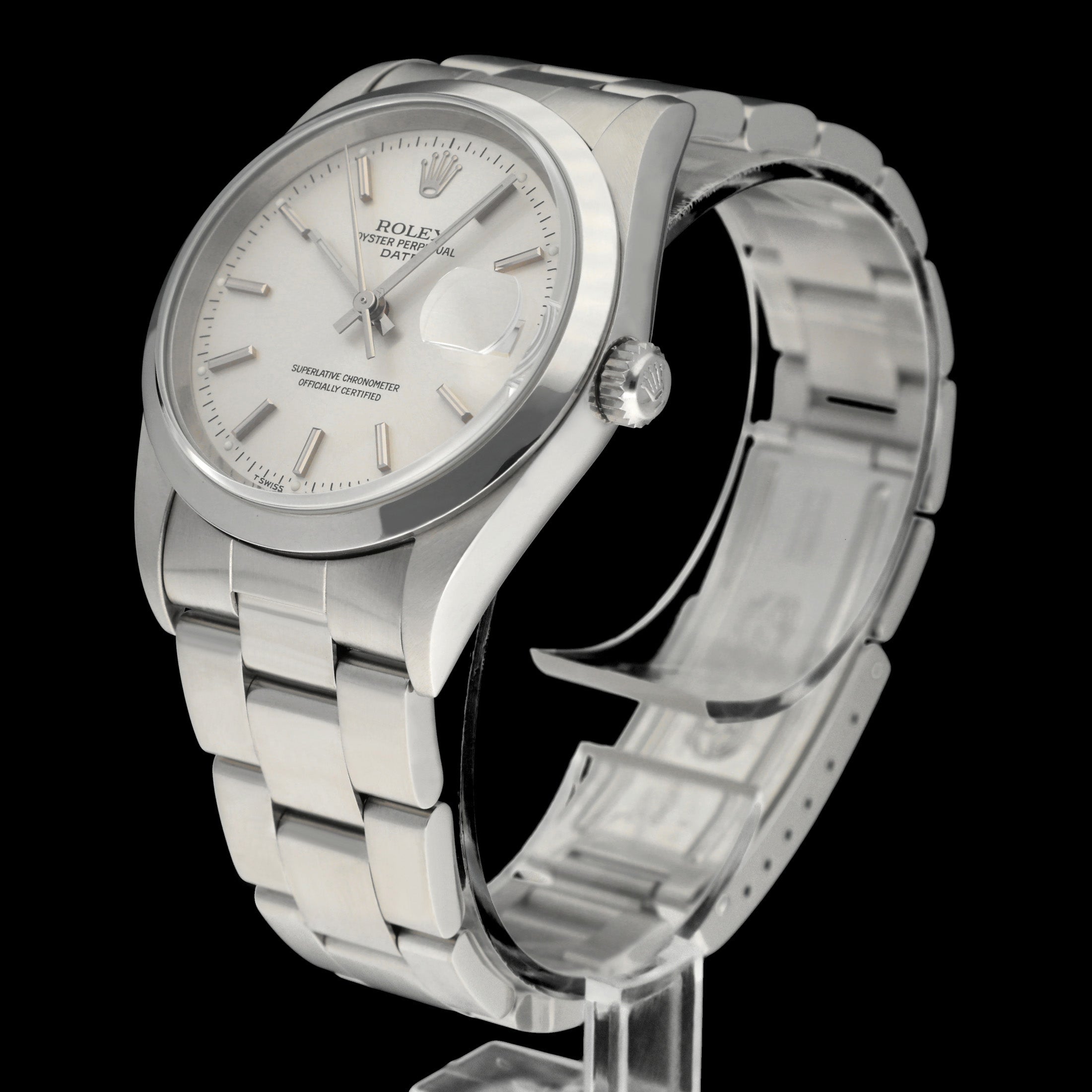 Rolex Oyster Perpetual Date 15200 - 1999 - Rolex horloge - Rolex kopen - Rolex heren horloge - Trophies Watches