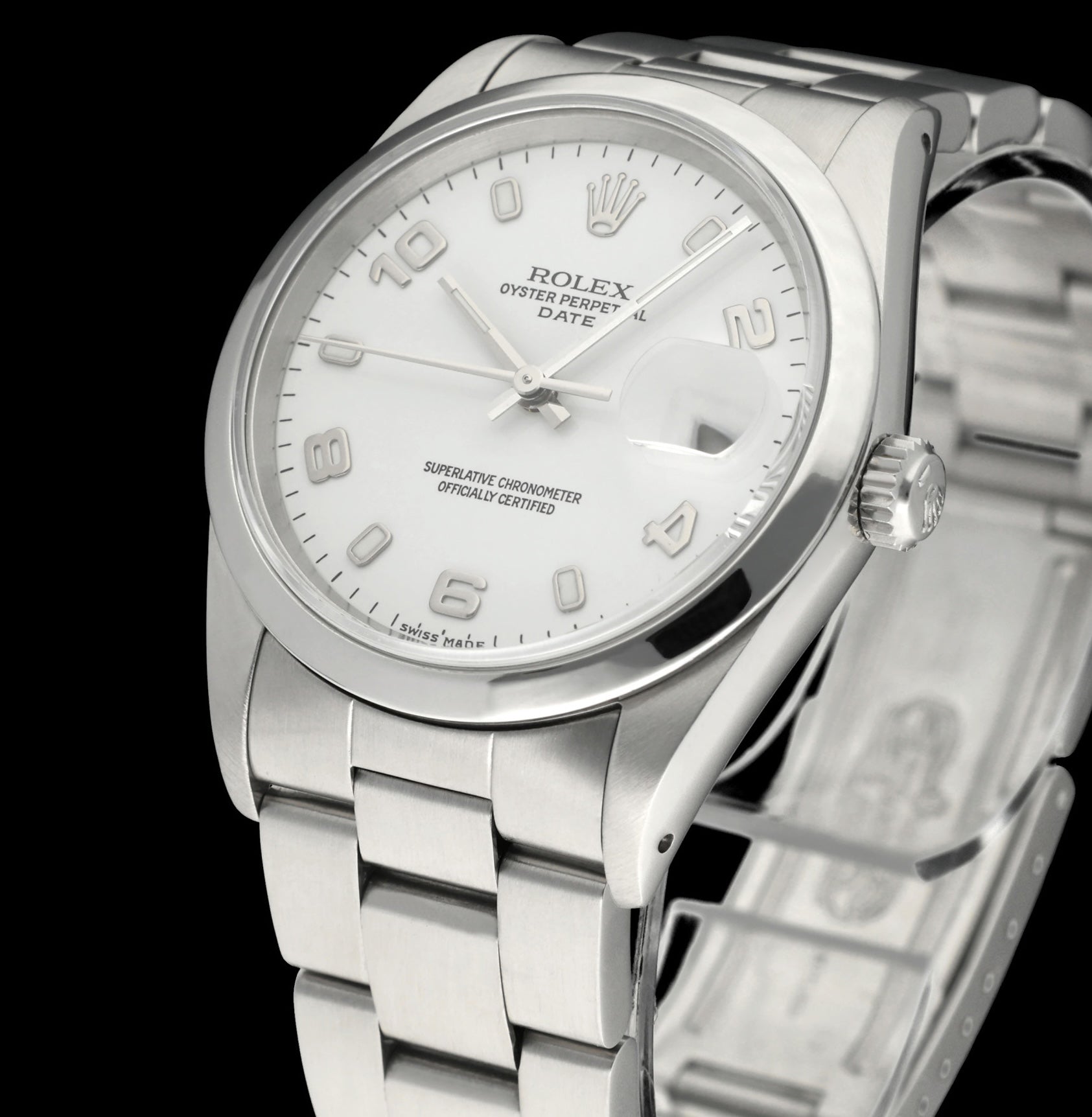 Rolex Oyster Perpetual Date 15200 - 1991 - Rolex horloge - Rolex kopen - Rolex heren horloge - Trophies Watches