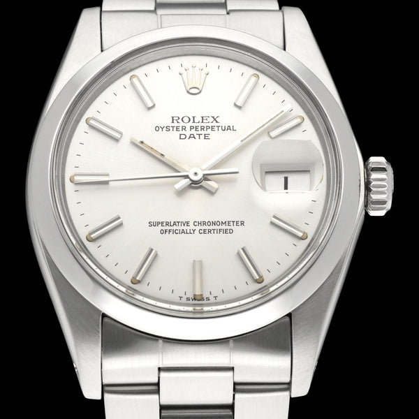 Rolex Oyster Perpetual Date 1500 - 1974 - Rolex horloge - Rolex kopen - Rolex heren horloge - Trophies Watches